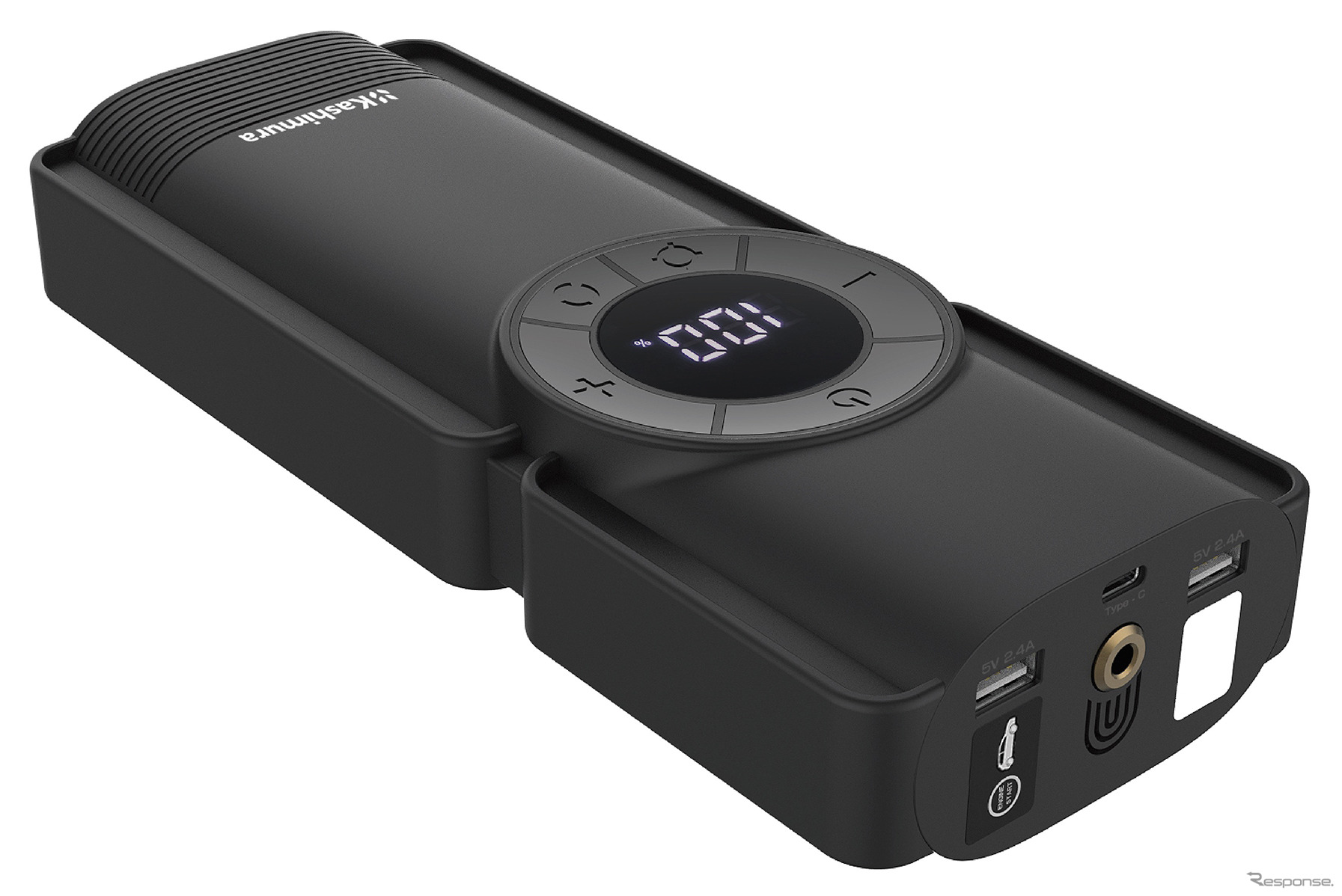 Kashimura・電動コンプレッサー付きジャンプスターター 8000mAh（KD-269）