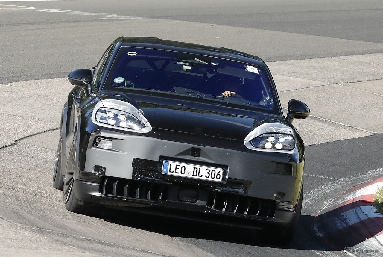 ポルシェ カイエンEV ターボGT のプロトタイプ