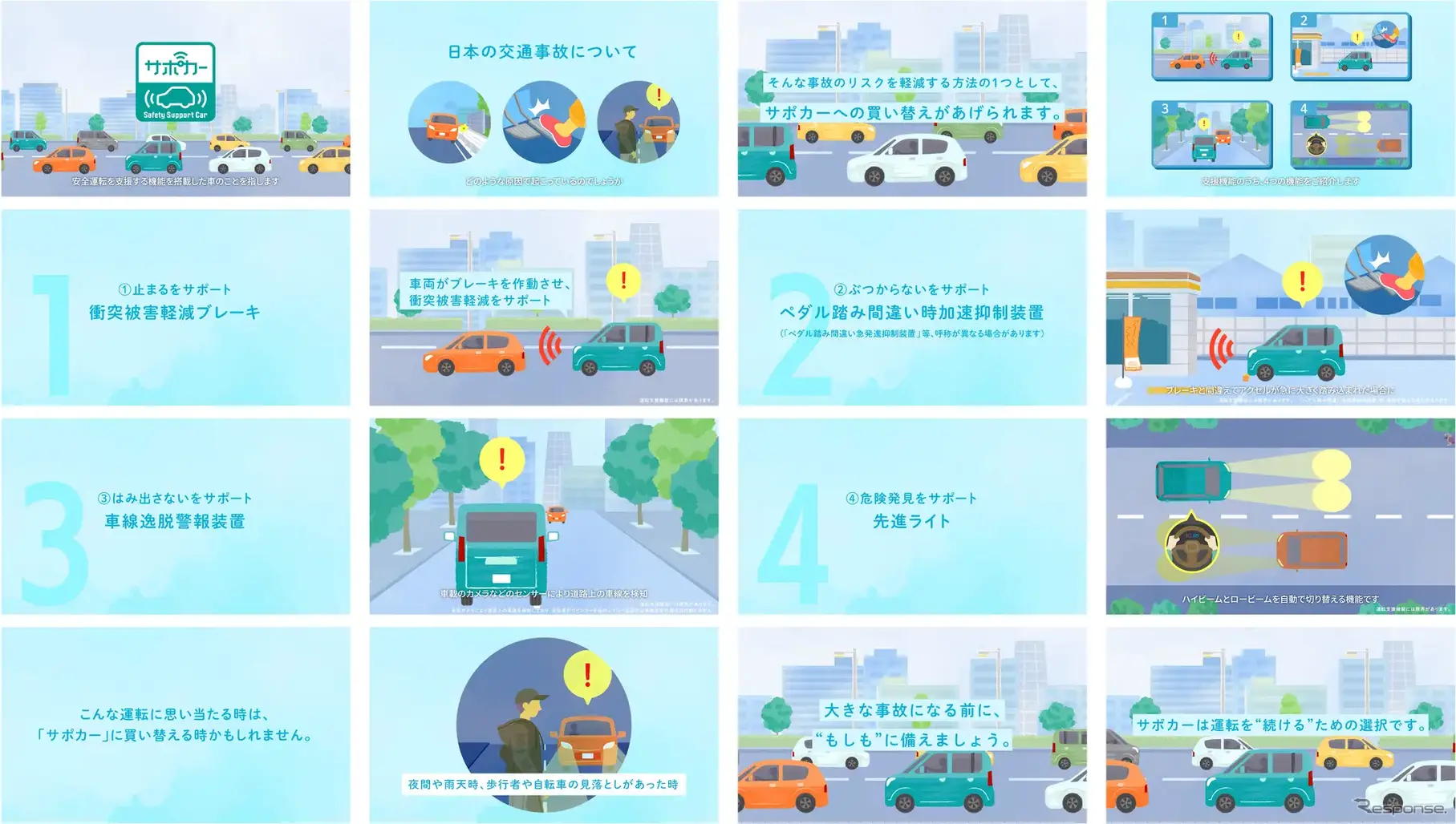 サポカー安全機能紹介動画