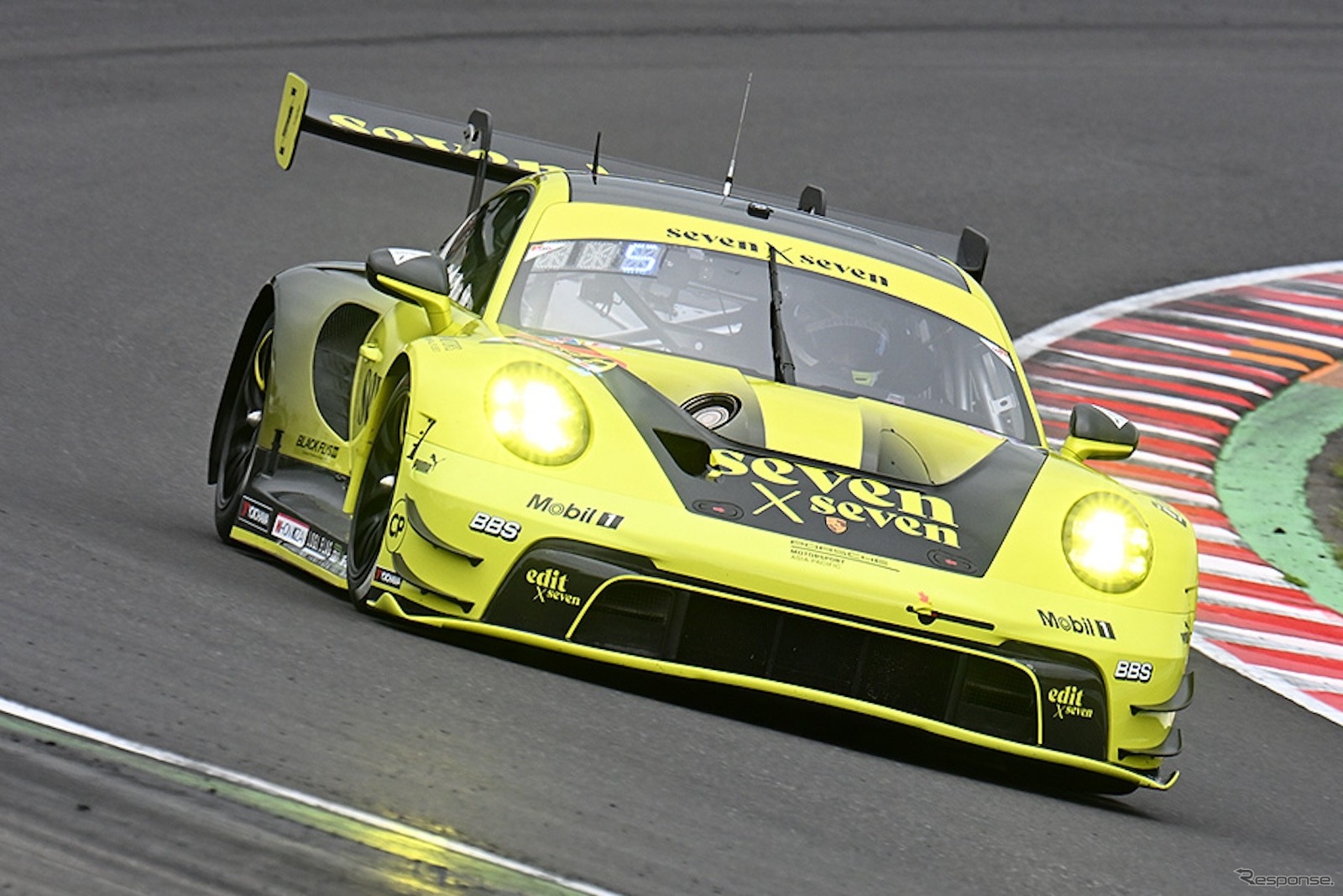 GT300クラスで3位の「seven × seven PORSCHE GT3R」