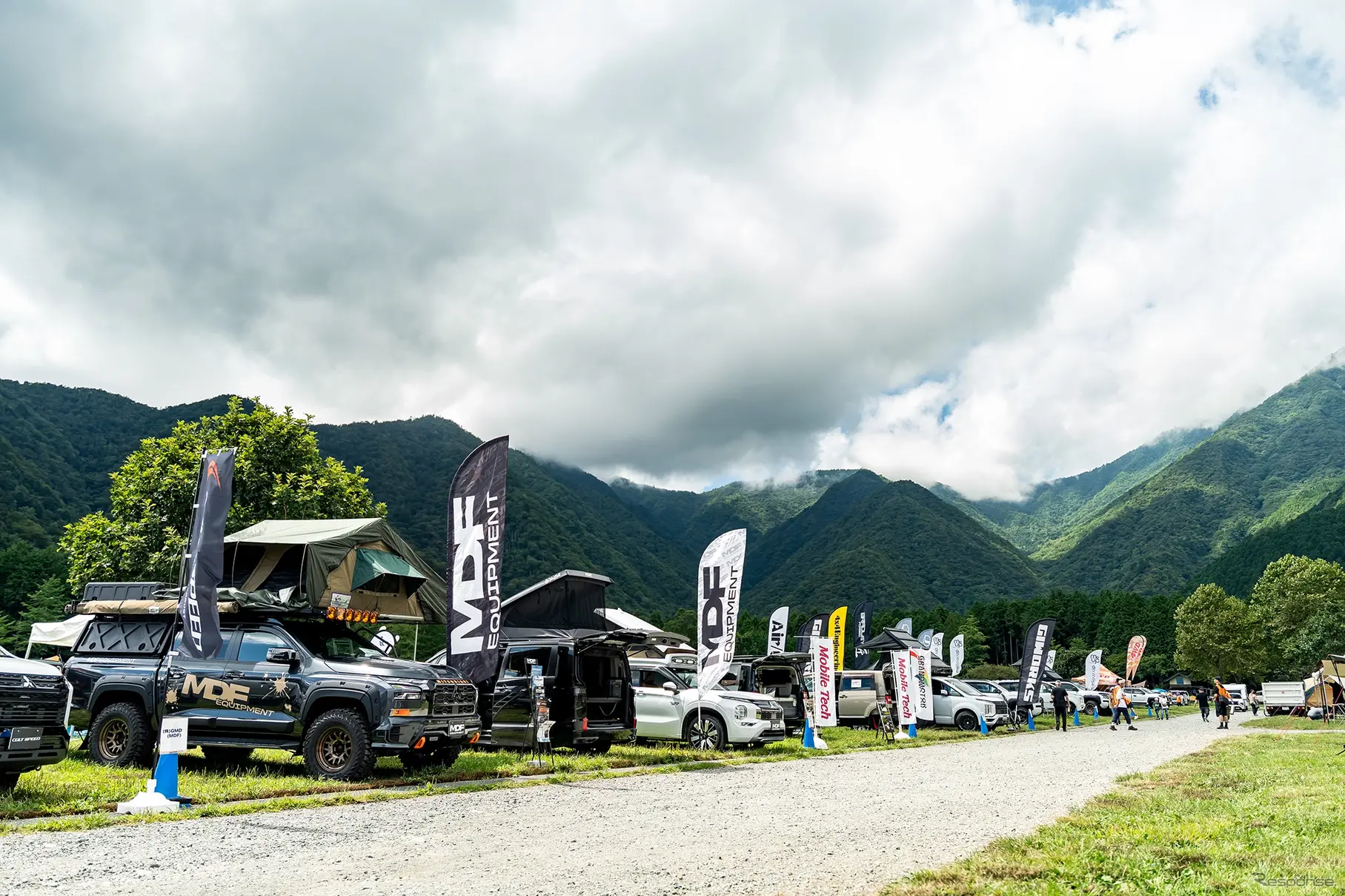 三菱自動車主催スターキャンプ2025 in朝霧高原