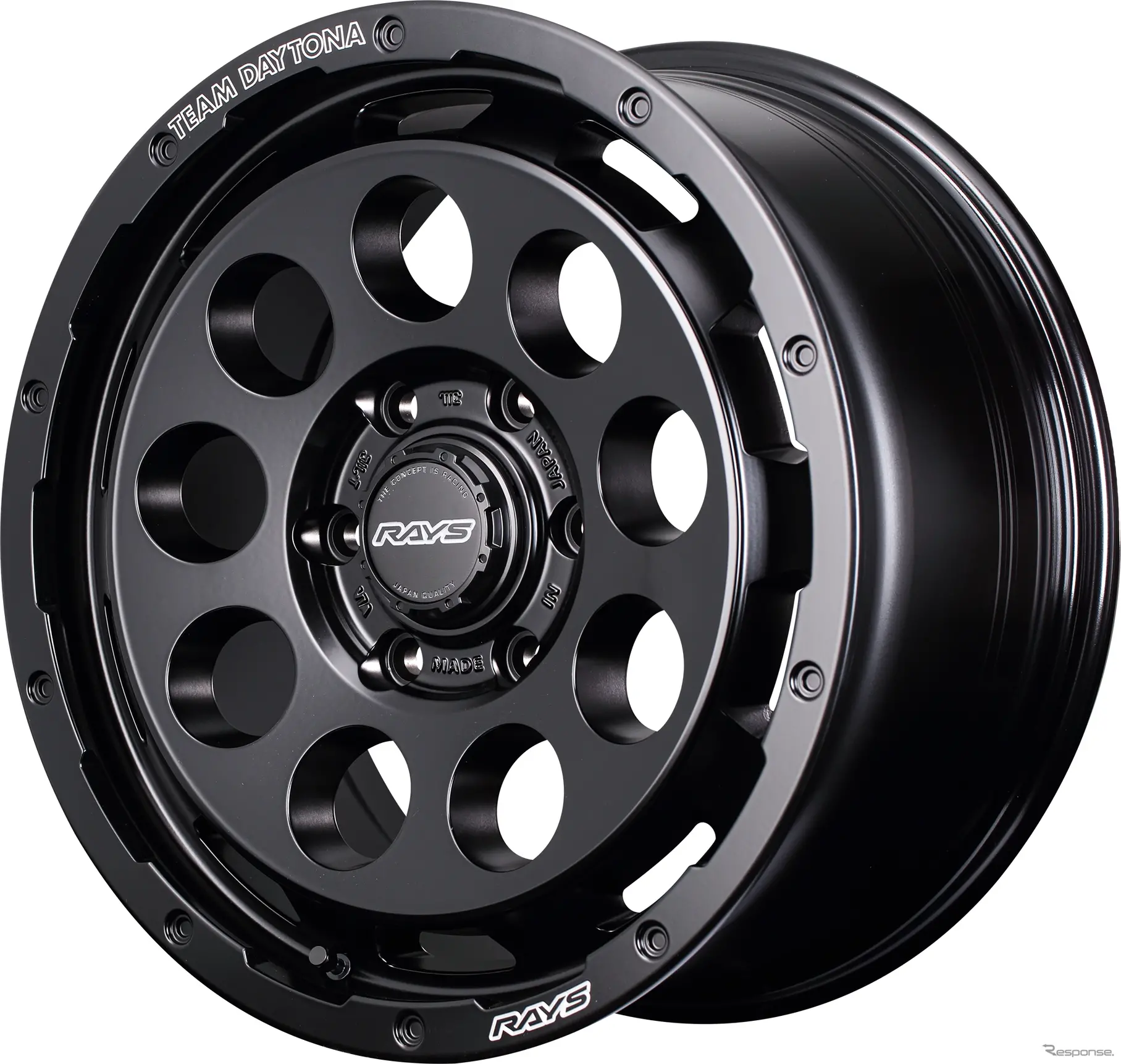 レイズ DAYTONA D9（セミグロスブラック）