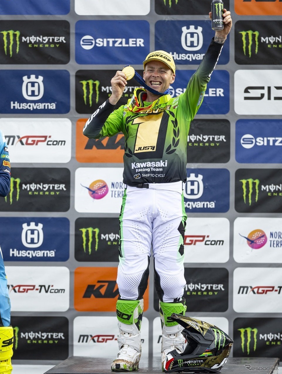 ロマン・フェーブル選手がモトクロス世界選手権（MXGP）のMXGPクラスでシリーズチャンピオンを獲得
