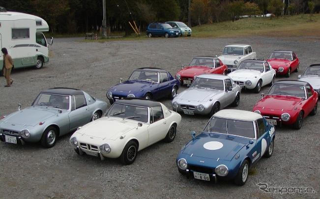 ヨタハチ同乗試乗会、浮谷東次郎展常設記念で　10月4日