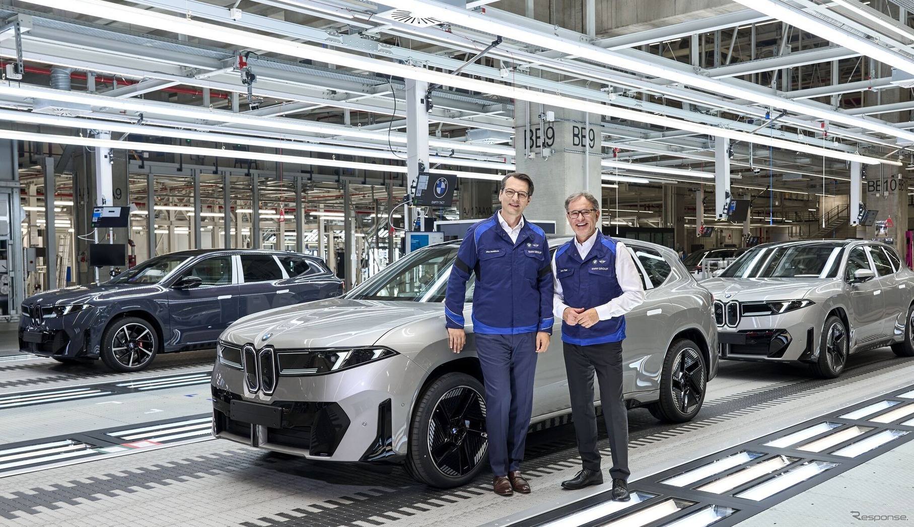 ハンガリーのデブレツェン工場で新型BMW『iX3』の量産を10月末に開始