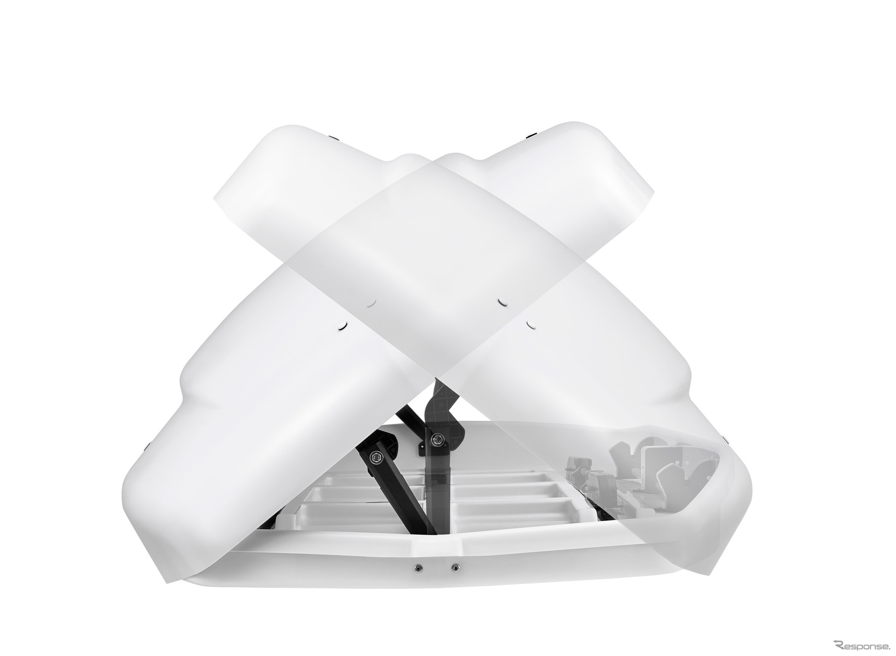 PIAA・テルッツォブランドの次世代ルーフボックス「グランフォーマフレックス」に新色のホワイトが登場