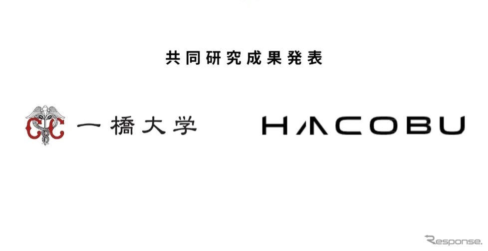 Hacobuが一橋大学と共同研究成果を発表