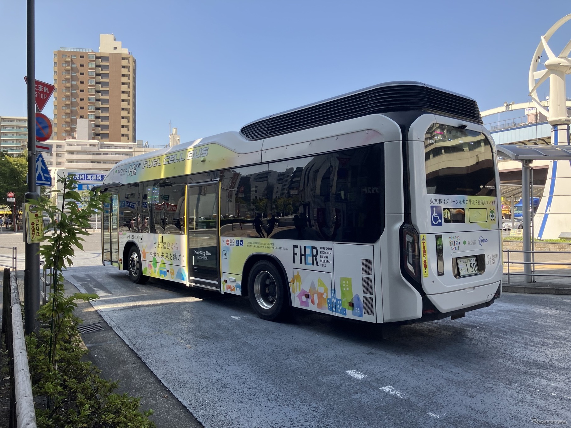 トヨタ自動車の燃料電池バス、SORA