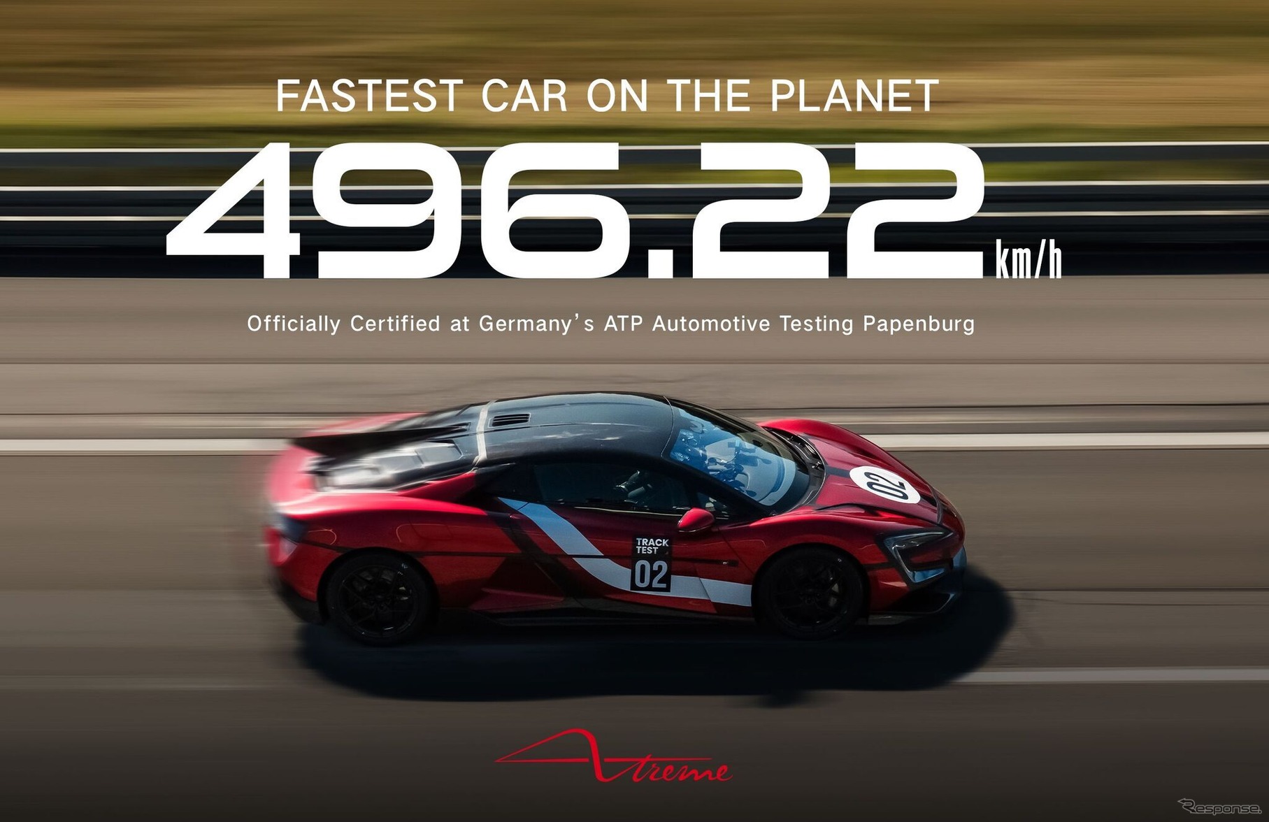 496.22km/hを記録し世界最速市販車となったBYD『YANGWANG U9』