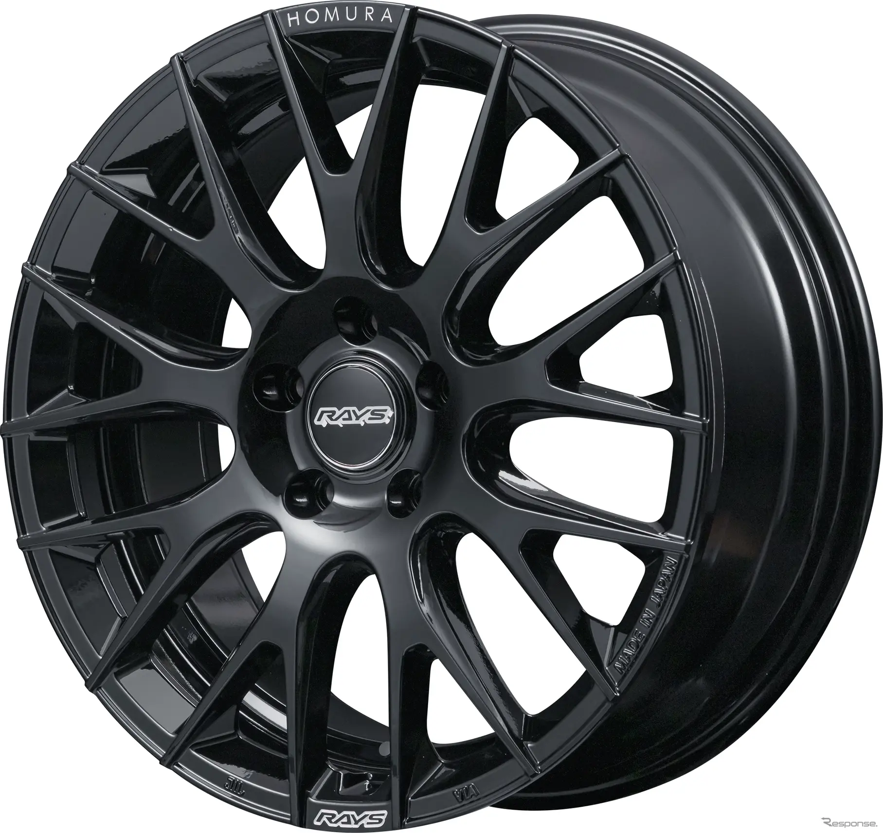 レイズ ホムラ 2x9R（グロッシーブラック）