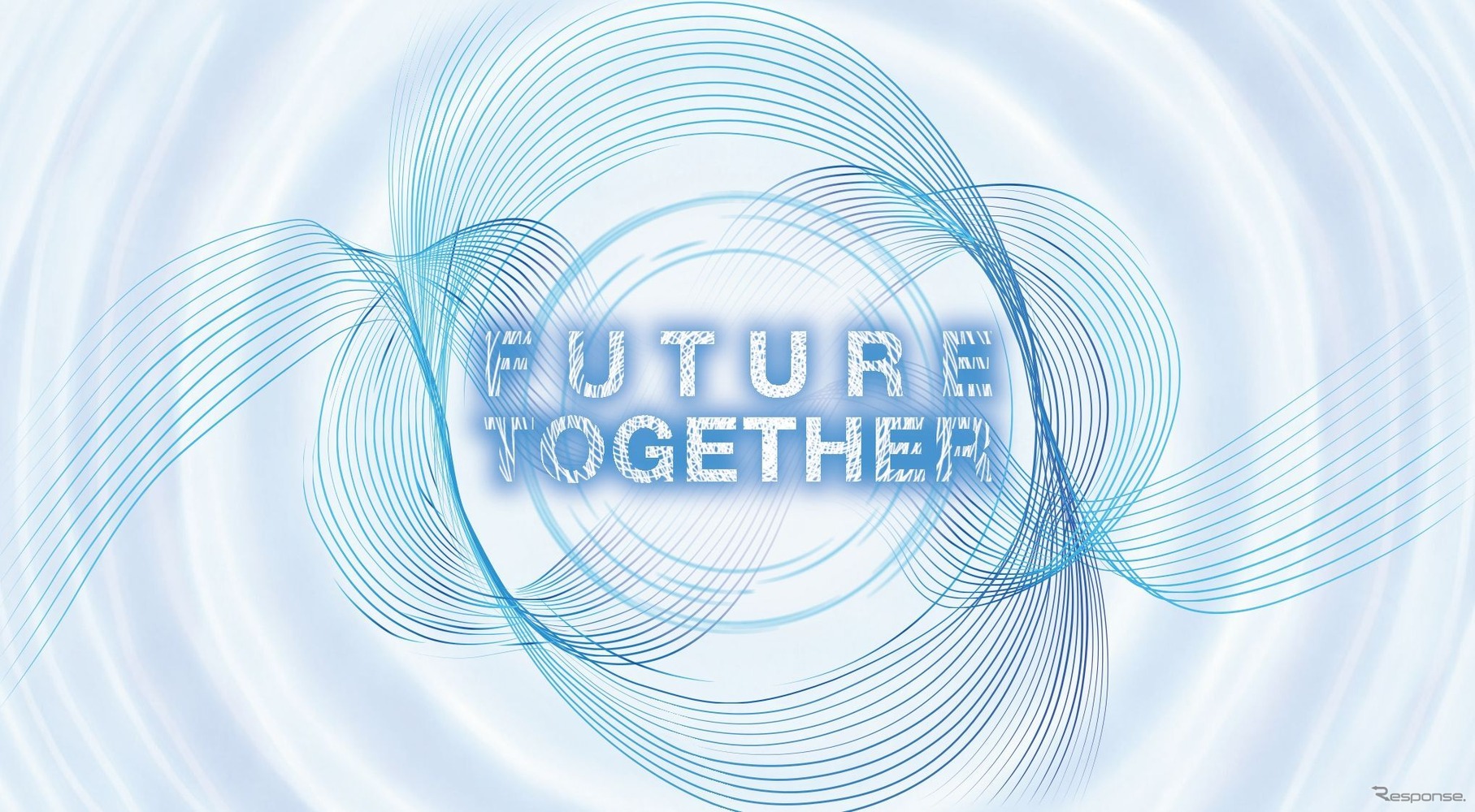 三菱ふそうのブースコンセプトイメージ「FUTURE TOGETHER」