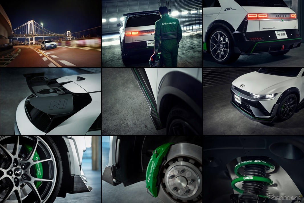 ヒョンデ『アイオニック5 N』向け専用パーツ「DK Edition」装着車