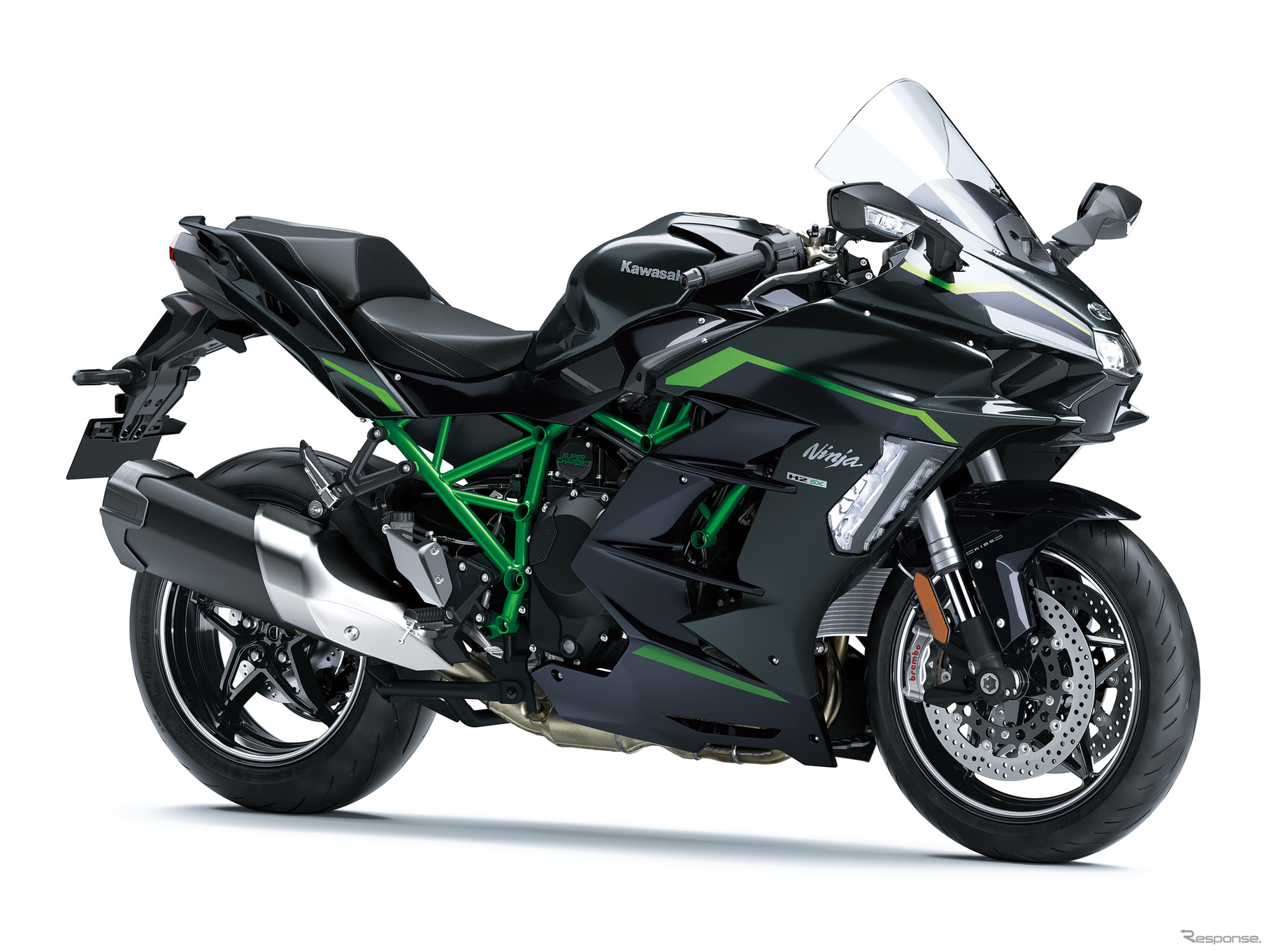 カワサキ Ninja H2 SX SE 2026年モデル（メタリックカーボングレー×メタリックディアブロブラック）