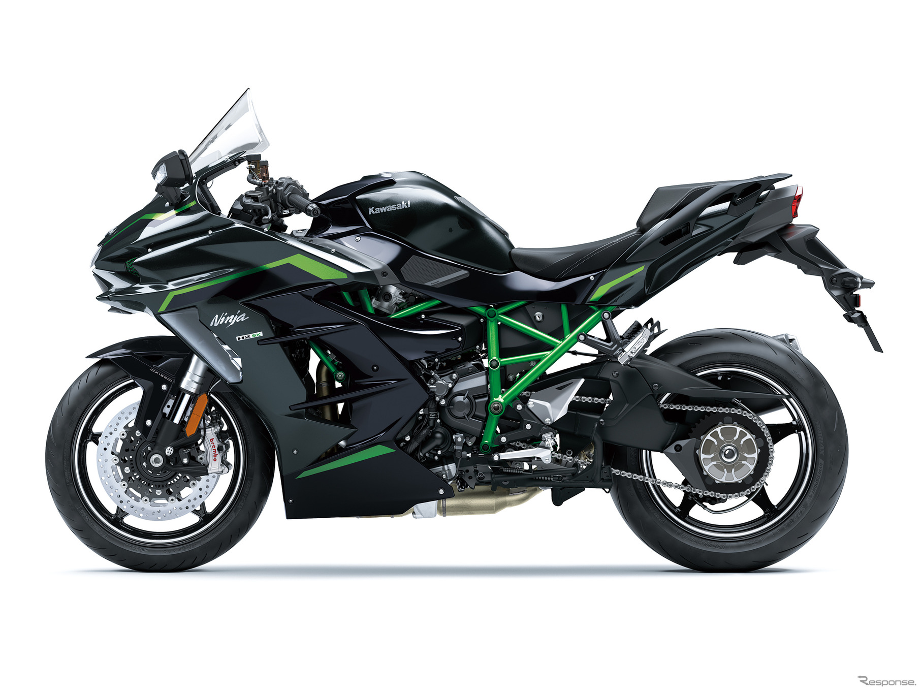カワサキ Ninja H2 SX SE 2026年モデル（メタリックカーボングレー×メタリックディアブロブラック）