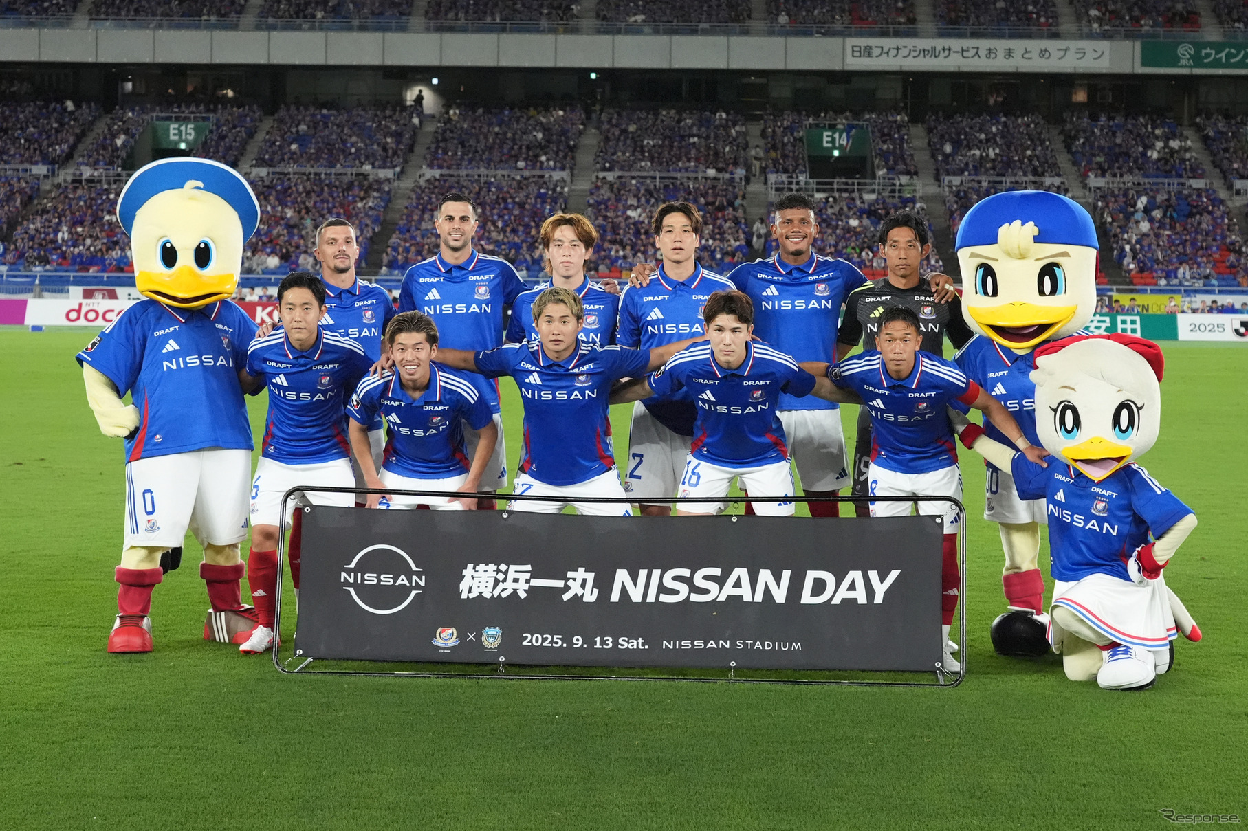 日産F・マリノス（9月13日、日産スタジアム、対川崎フロンターレ）