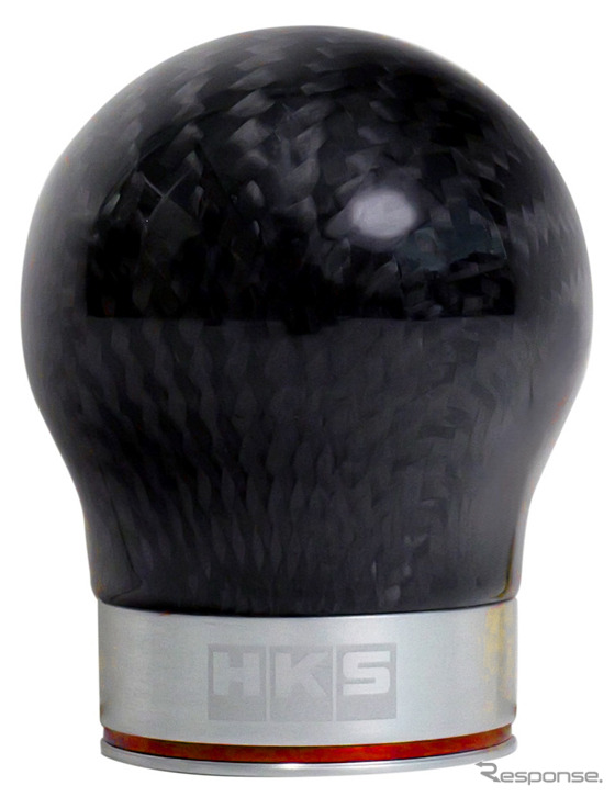HKSのスバル車用「カーボン・シフトノブGRB/VAB」