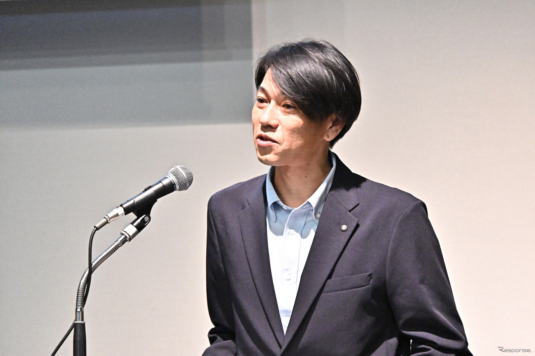アドレス125の新型開発にて、車体およびテストライダーを担当した佐久間征耶（さくませいや）氏