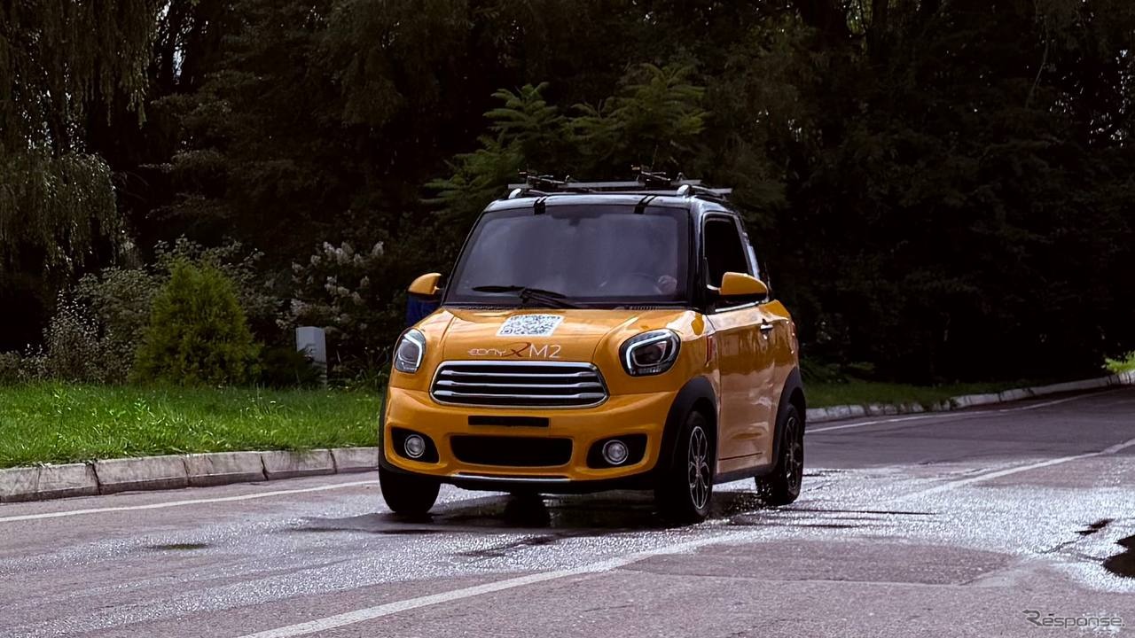 背高MINI？ 全長2.8mの2シーターEV『EONYX M2』発表…ロシア・アフトトル