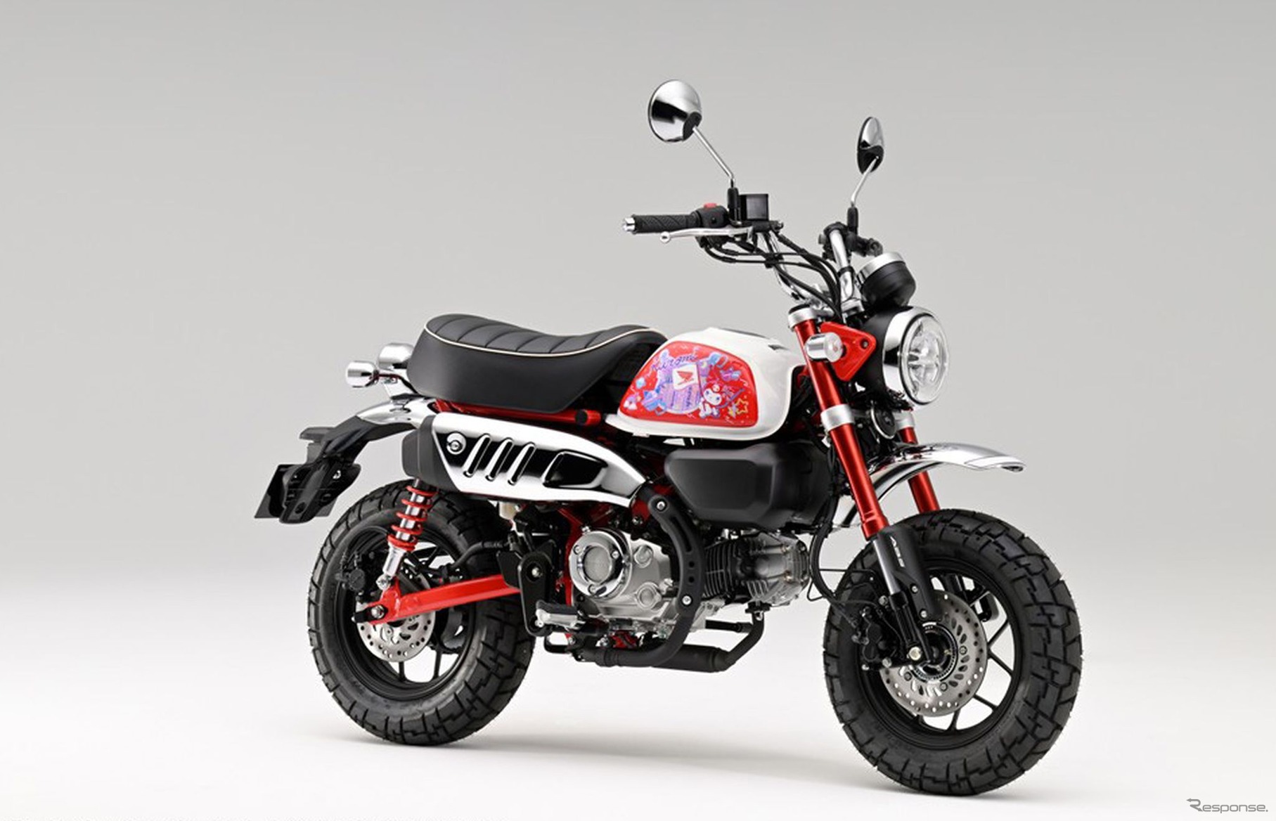 Honda × Kuromi モンキー125用タンクサイドパネル