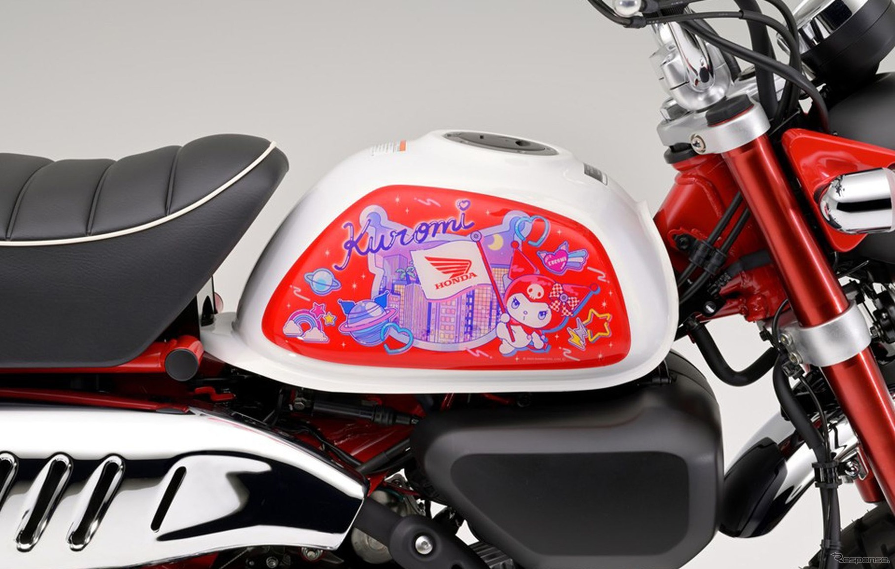 Honda × Kuromi モンキー125用タンクサイドパネル