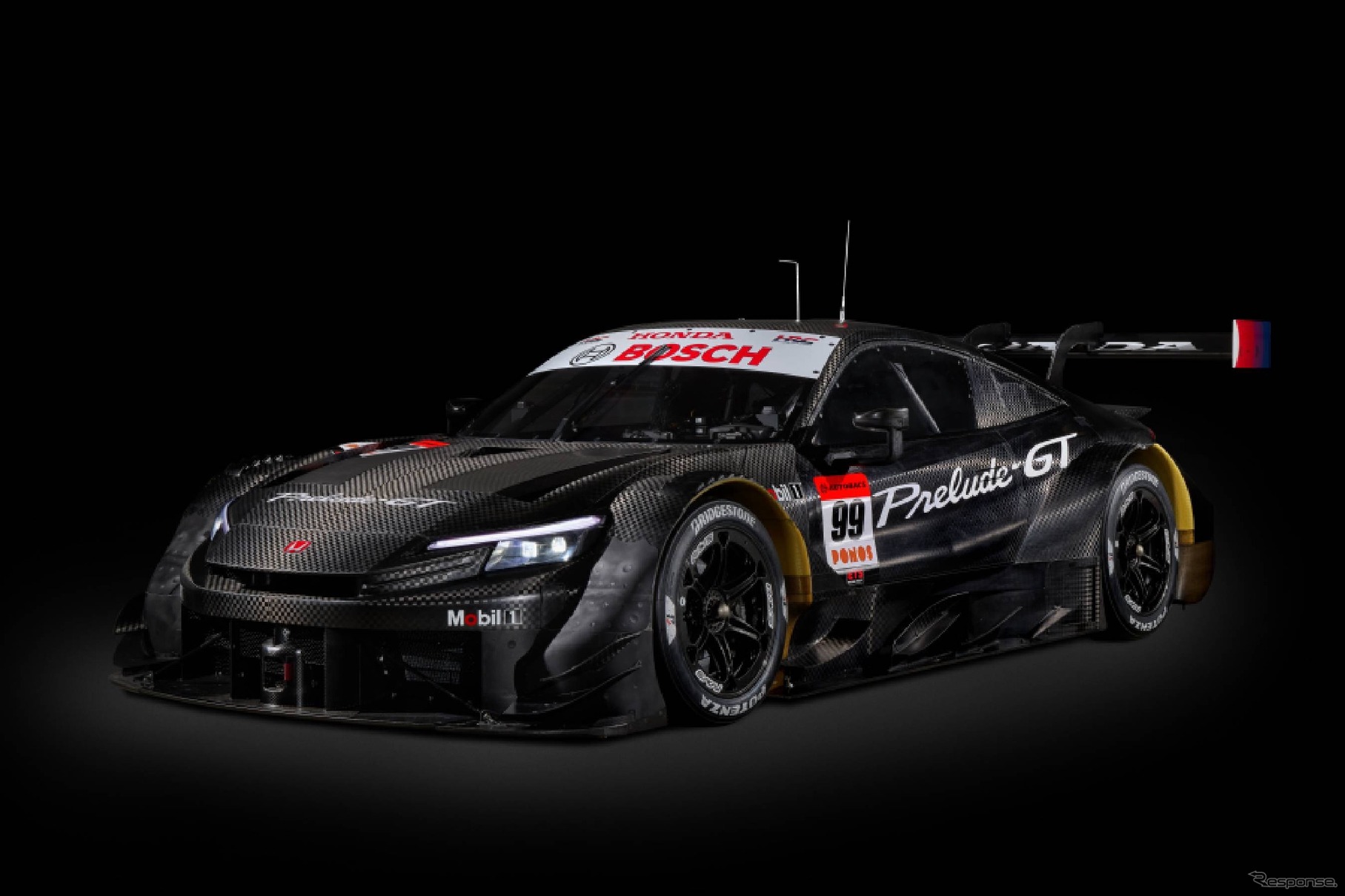 ホンダ『プレリュード』新型がベースのSUPER GT・GT500マシンのプロトタイプ