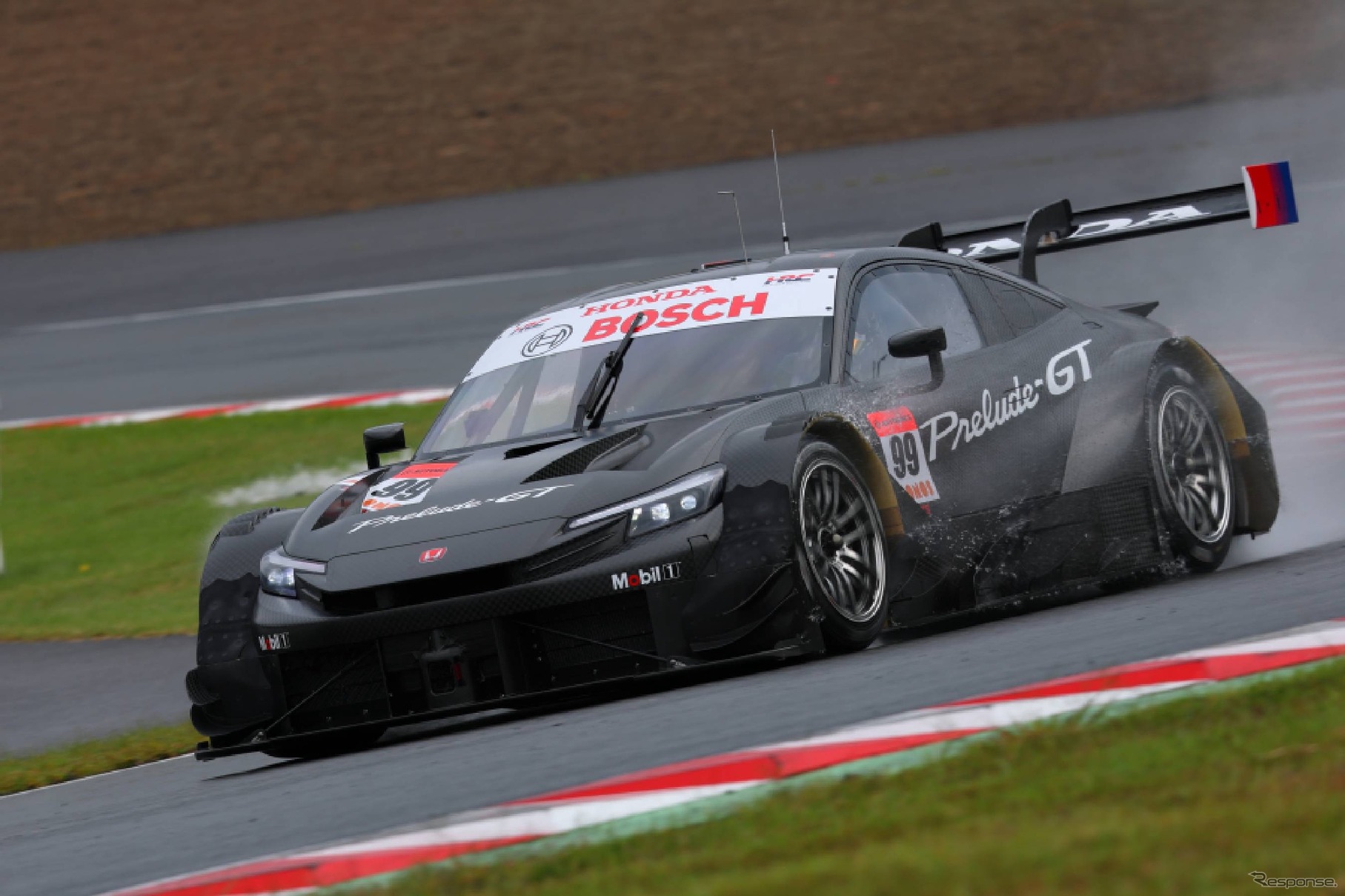 ホンダ『プレリュード』新型がベースのSUPER GT・GT500マシンのプロトタイプ