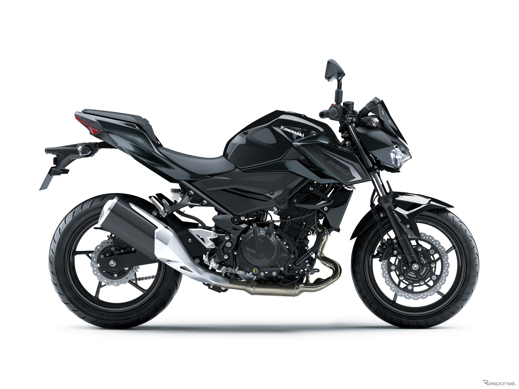 カワサキ Z250 2026年モデル（エボニー×メタリックカーボングレー）