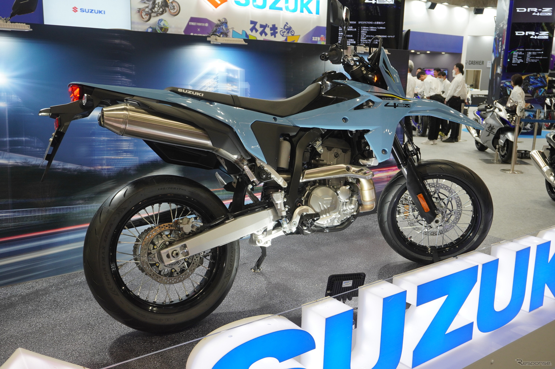 スズキ DR-Z4SM（大阪モーターサイクルショー2025）