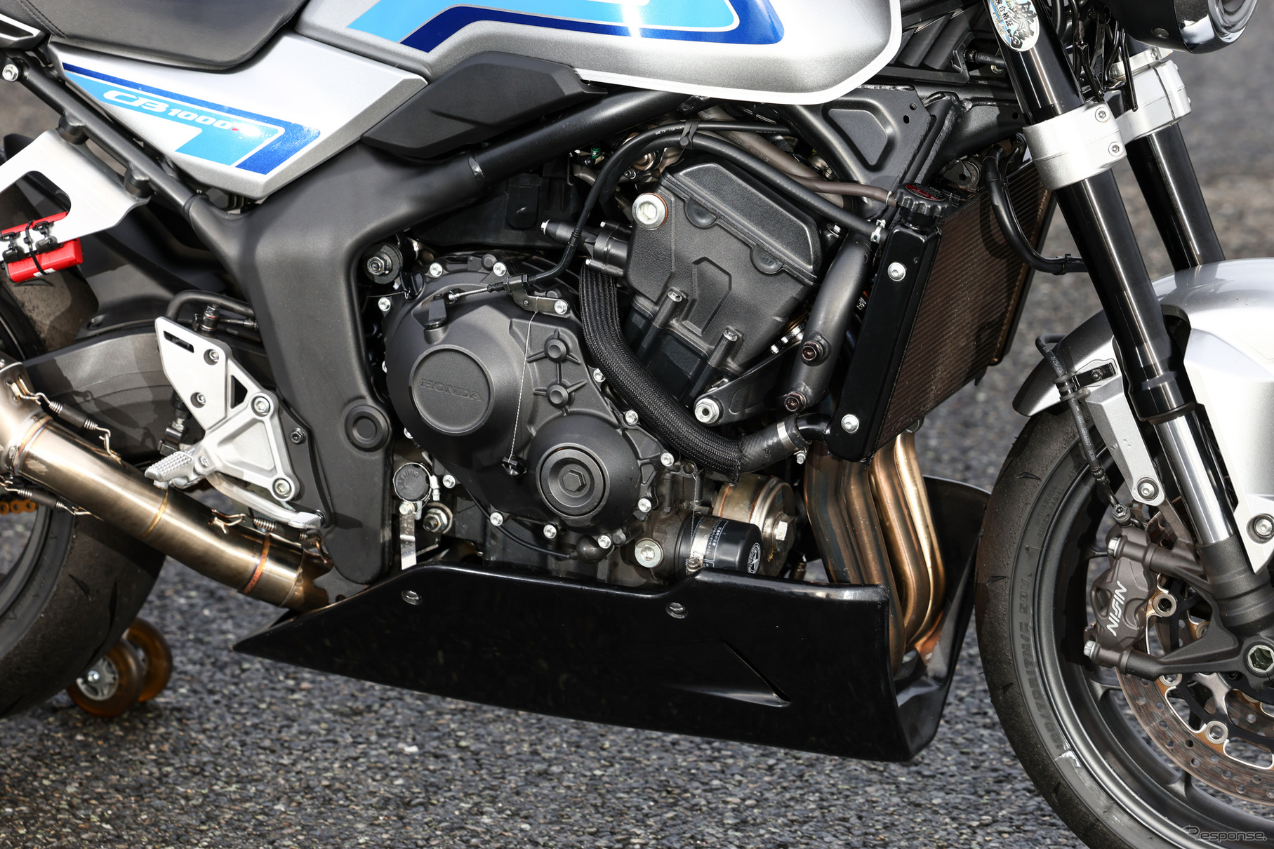 「鉄馬レース」に参戦したホンダ『CB1000F Concept』