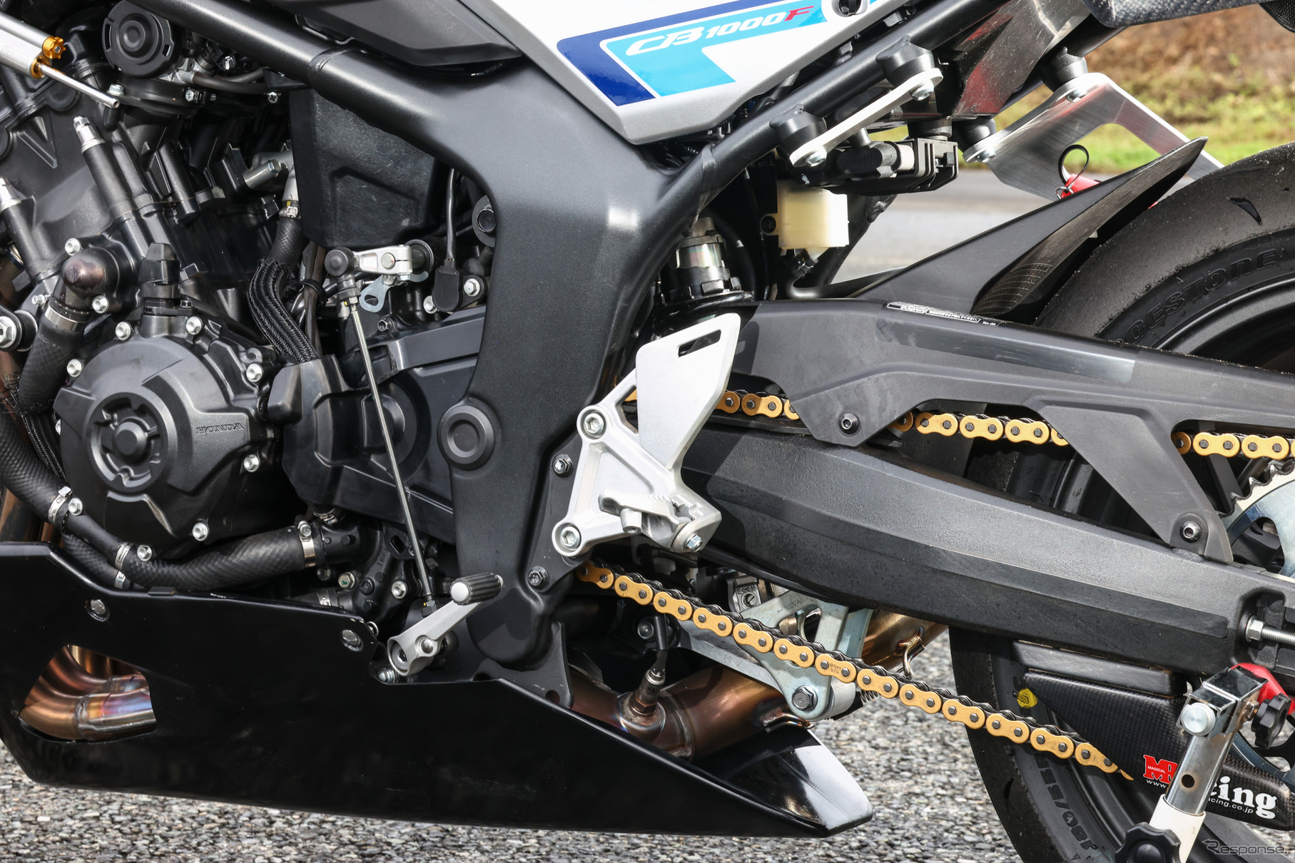 「鉄馬レース」に参戦したホンダ『CB1000F Concept』