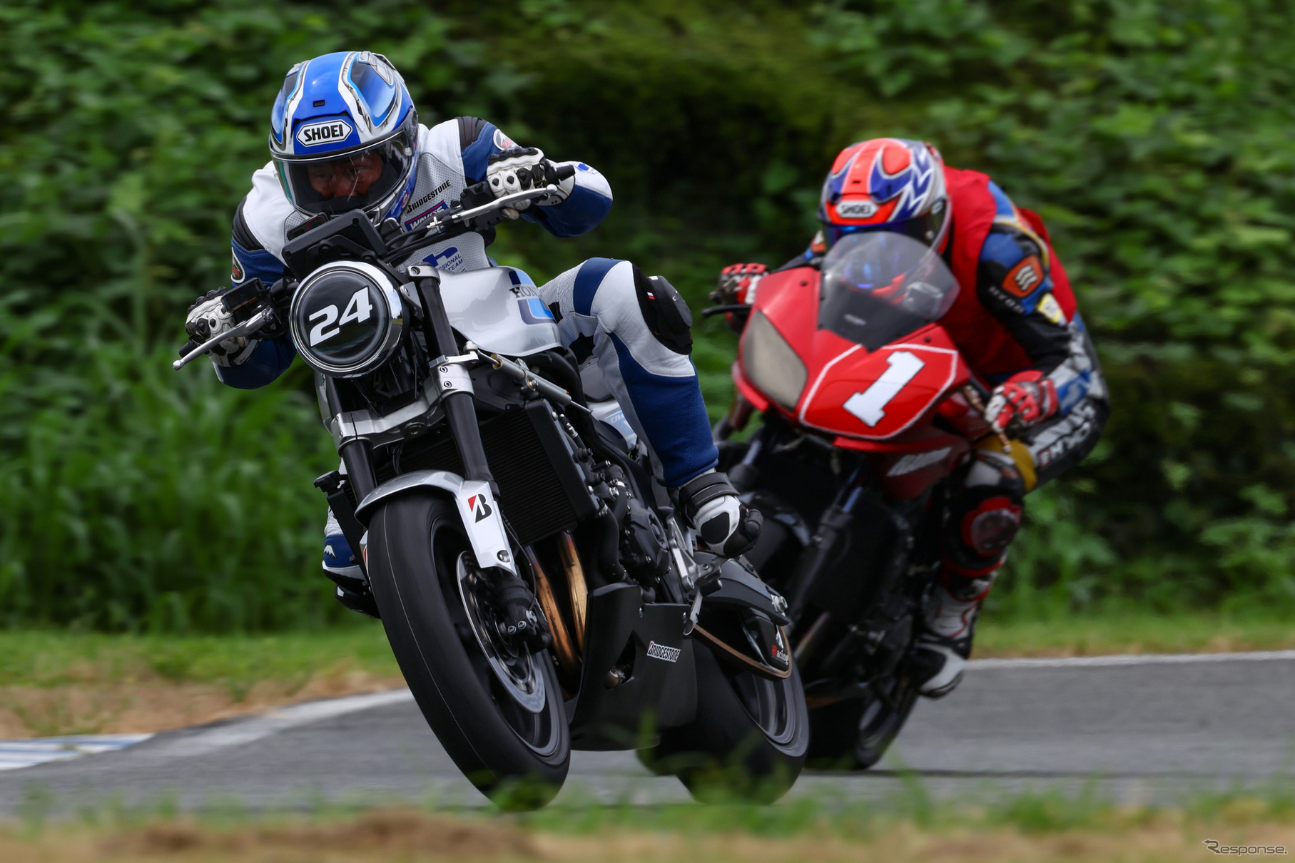 「鉄馬レース」に参戦したホンダ『CB1000F Concept』