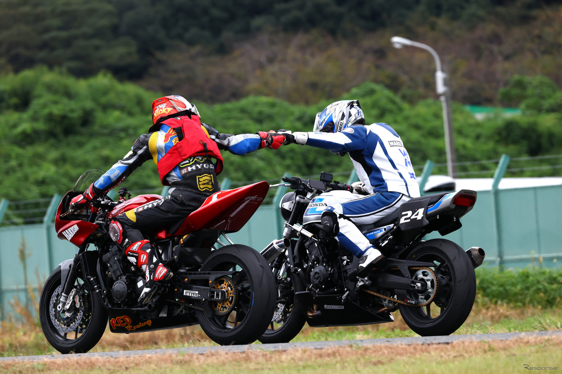 「鉄馬レース」第一ヒート、第二ヒートで優勝を飾った丸山浩氏