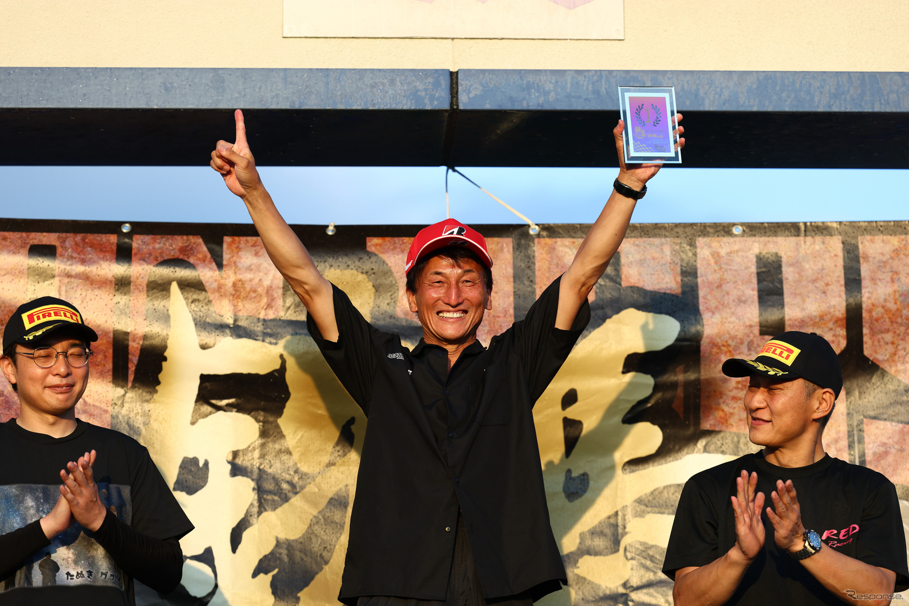 「鉄馬レース」第一ヒート、第二ヒートで優勝を飾った丸山浩氏