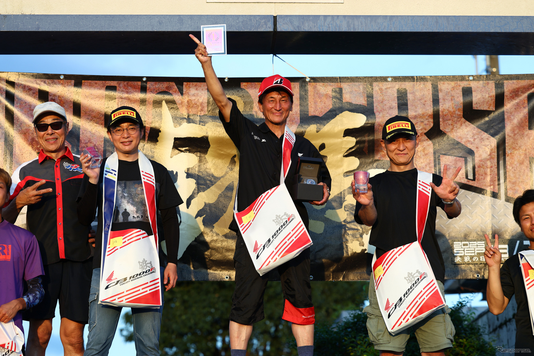 「鉄馬レース」第一ヒート、第二ヒートで優勝を飾った丸山浩氏