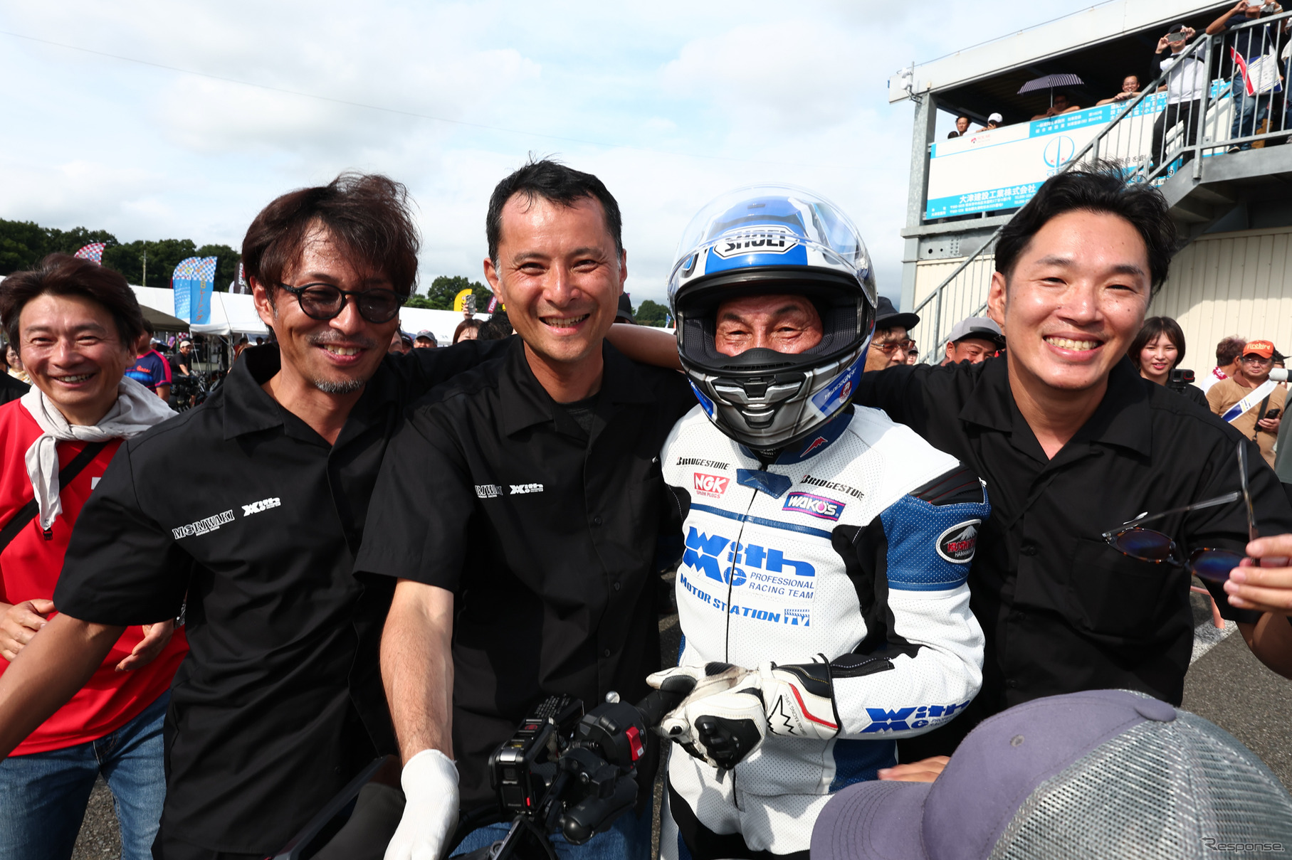 丸山浩氏とホンダのエンジニアチーム