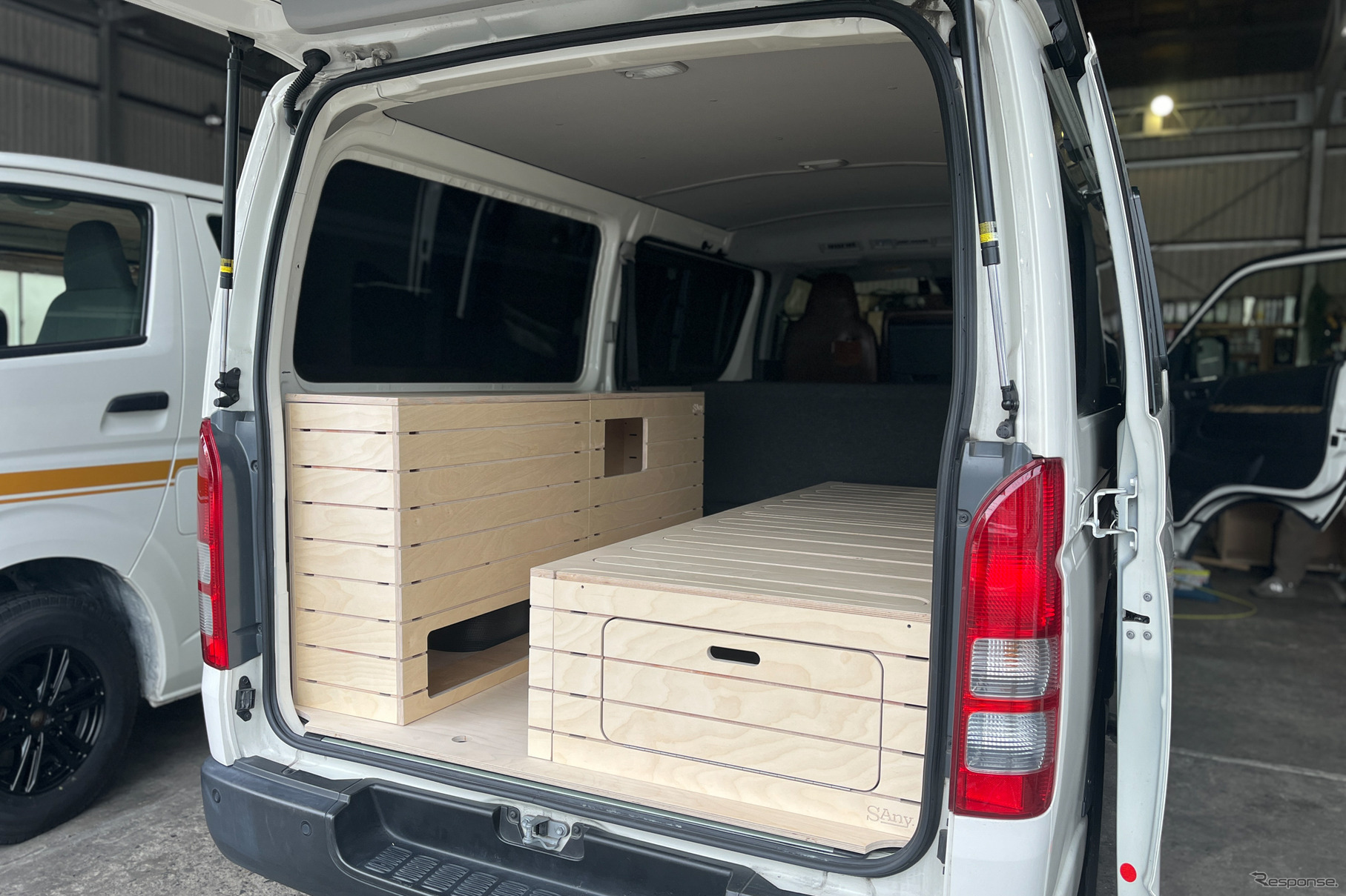組み立て型車中泊／“可動産”キット、SAny.KIT