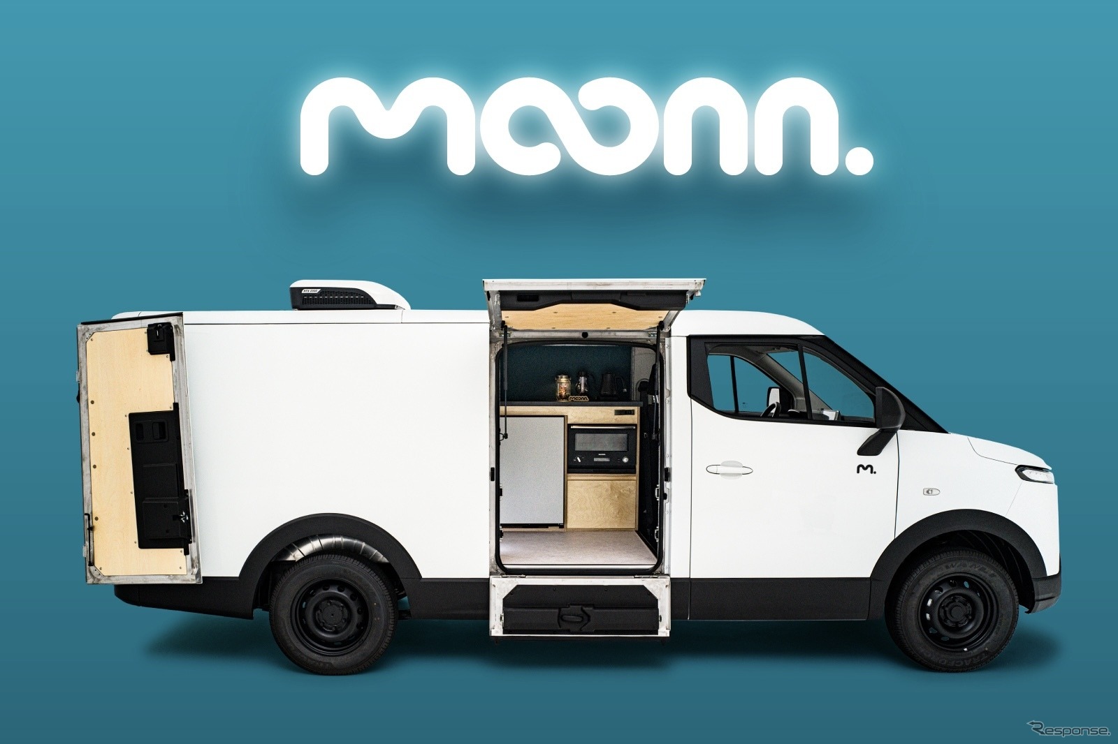 EVキャンピングカー、moonn.
