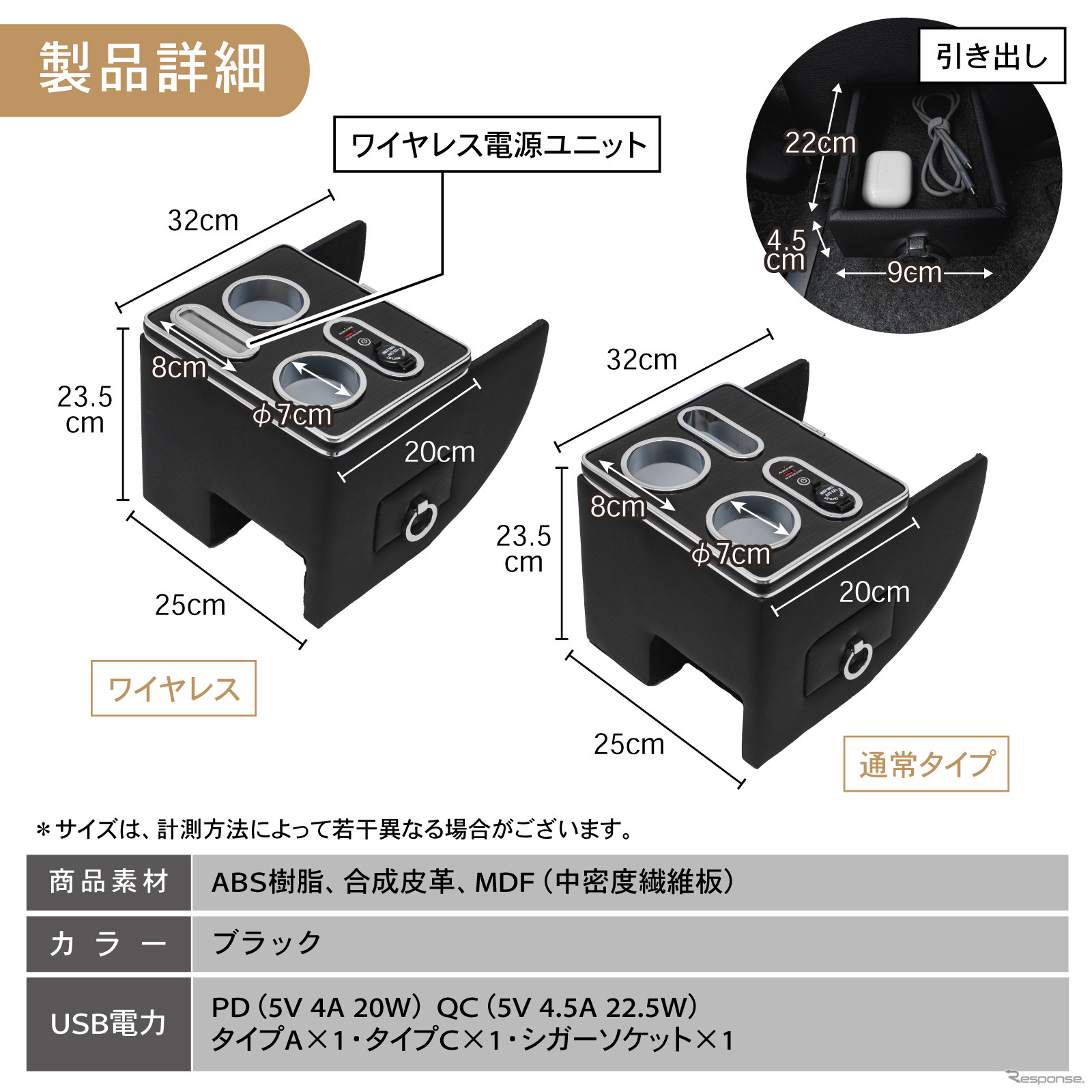 クラフトワークスの初代ホンダ『N-BOX』専用LEDコンソールボックス