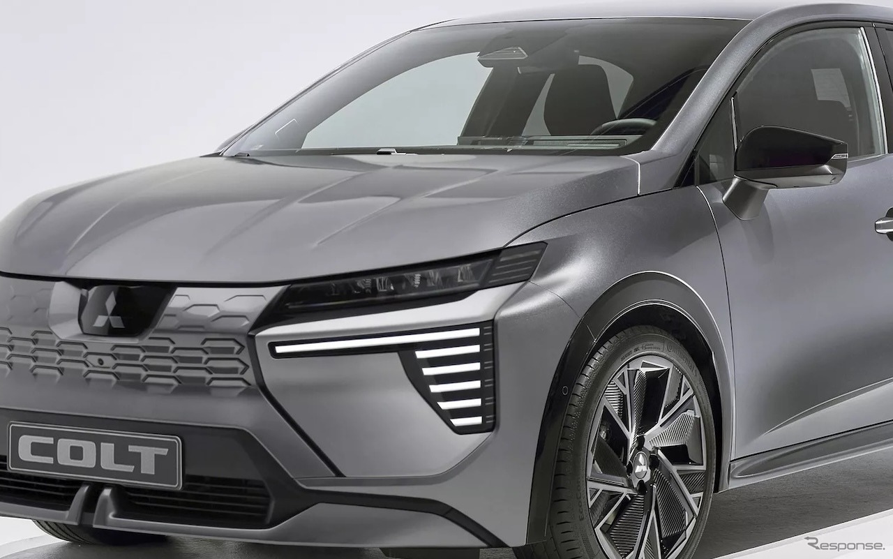 三菱 コルト 次期型の予想CG
