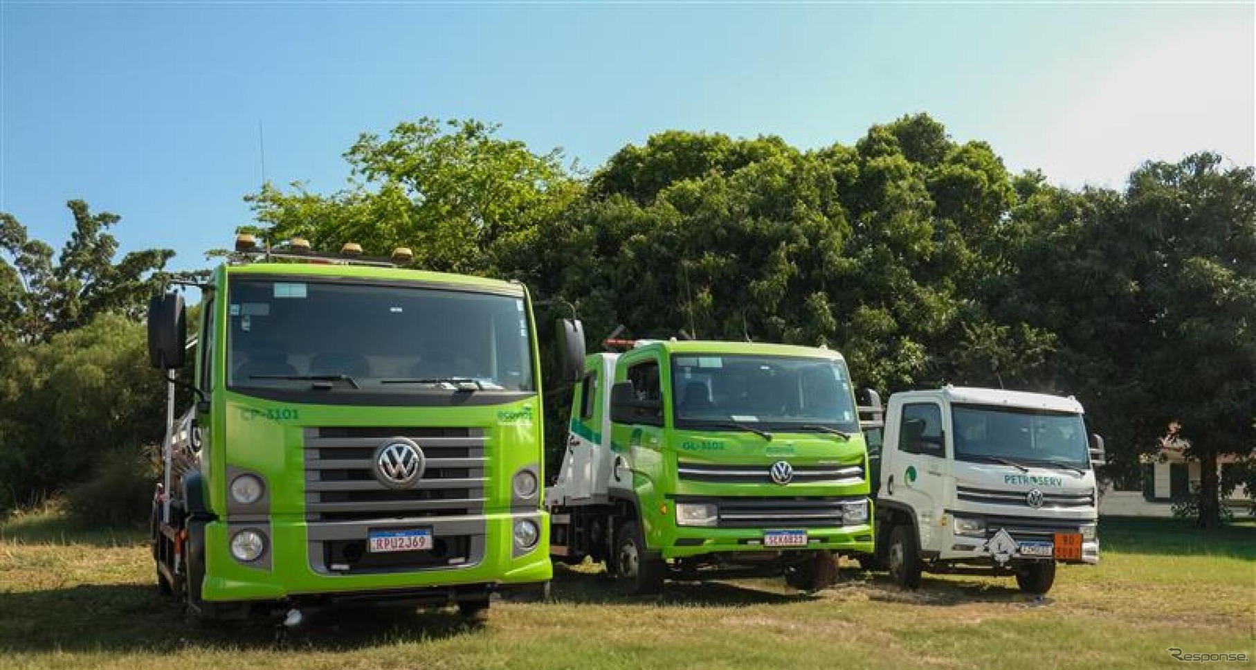 VWトラック&バスが100%バイオディーゼル燃料「B100」の実証実験をブラジルで開始