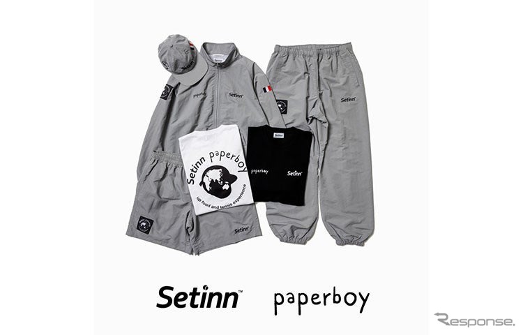 6月に海外限定で発売された「paperboy × 〈Setinn〉」グッズ