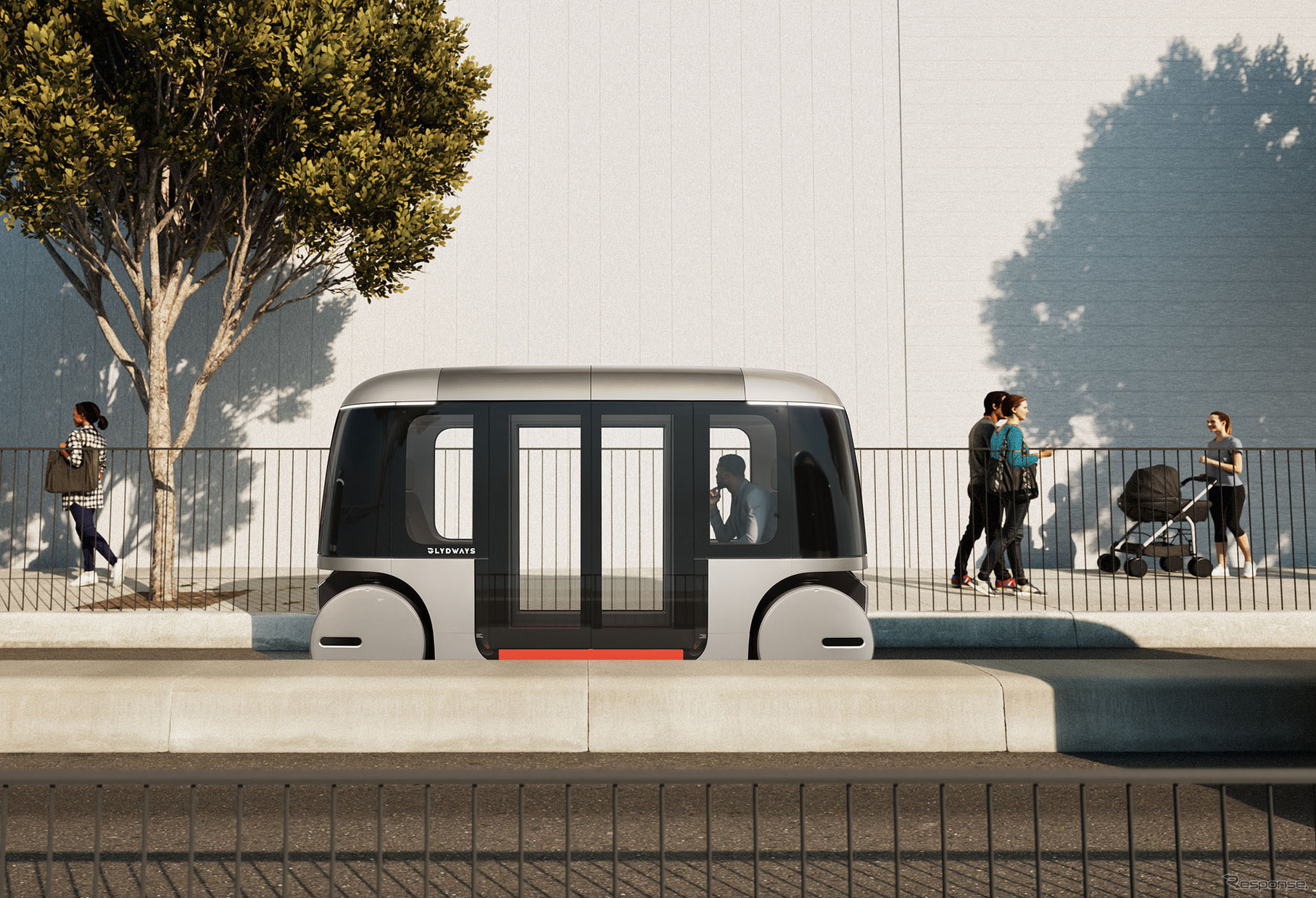 Glydwaysのオンデマンドの都市交通システム「Glydcar」