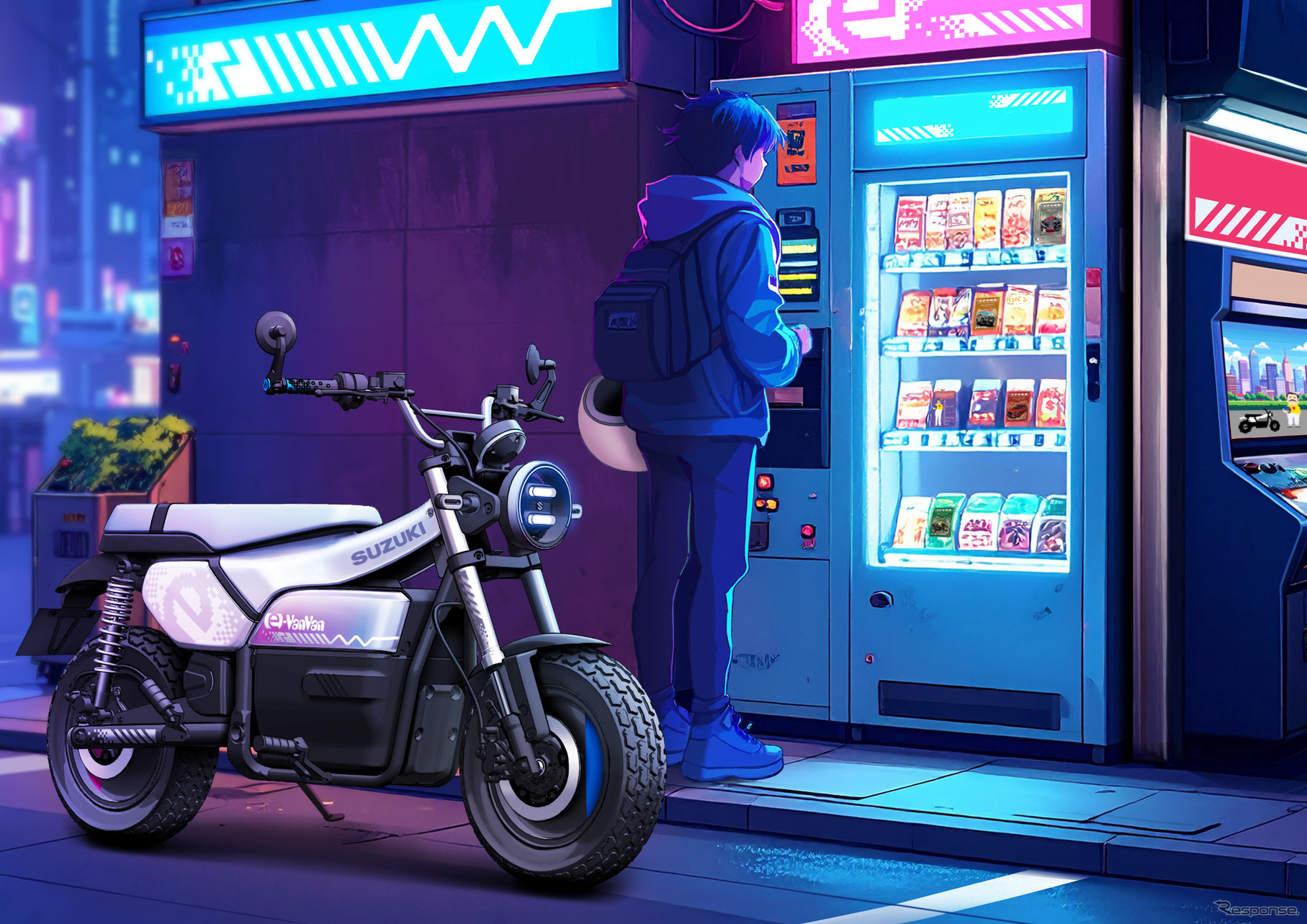 スズキ e-VanVan（イー・バンバン）