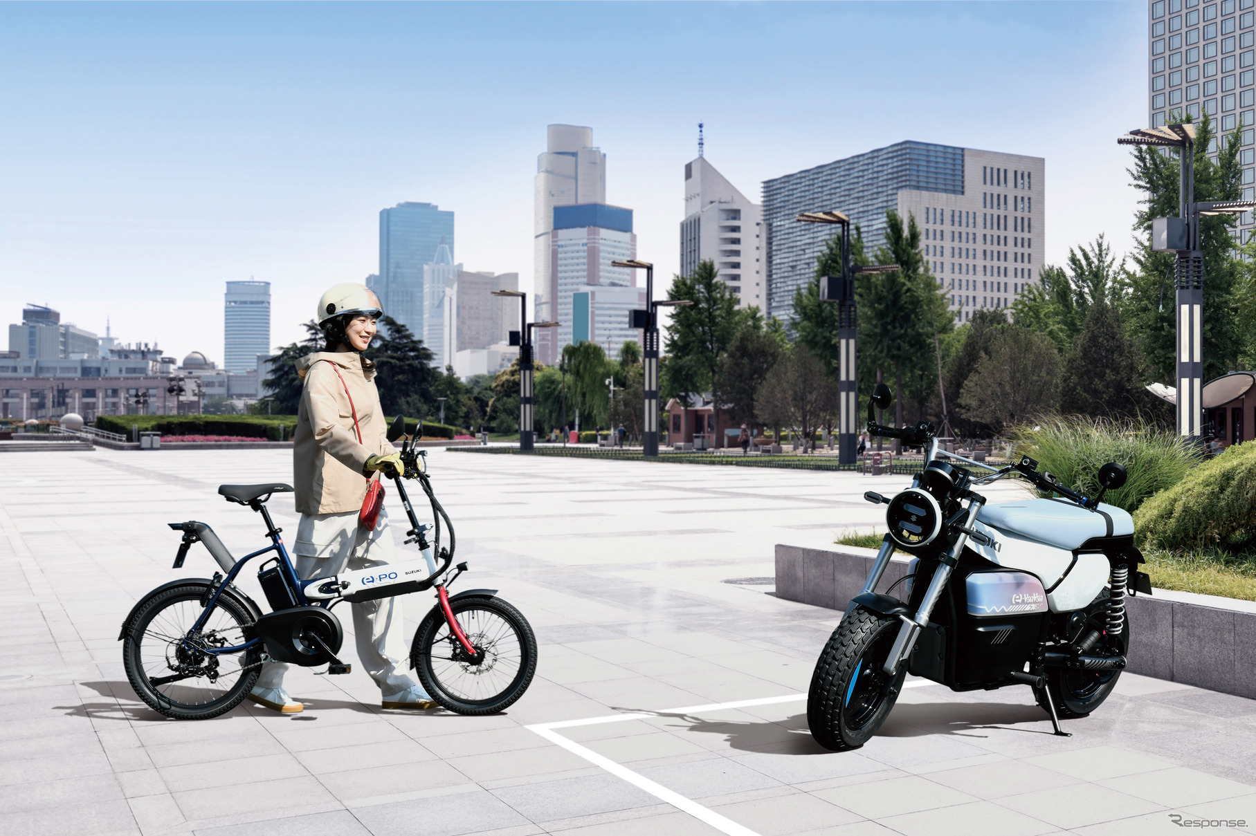 スズキ e-VanVan（イー・バンバン）とe-PO（イーポ）
