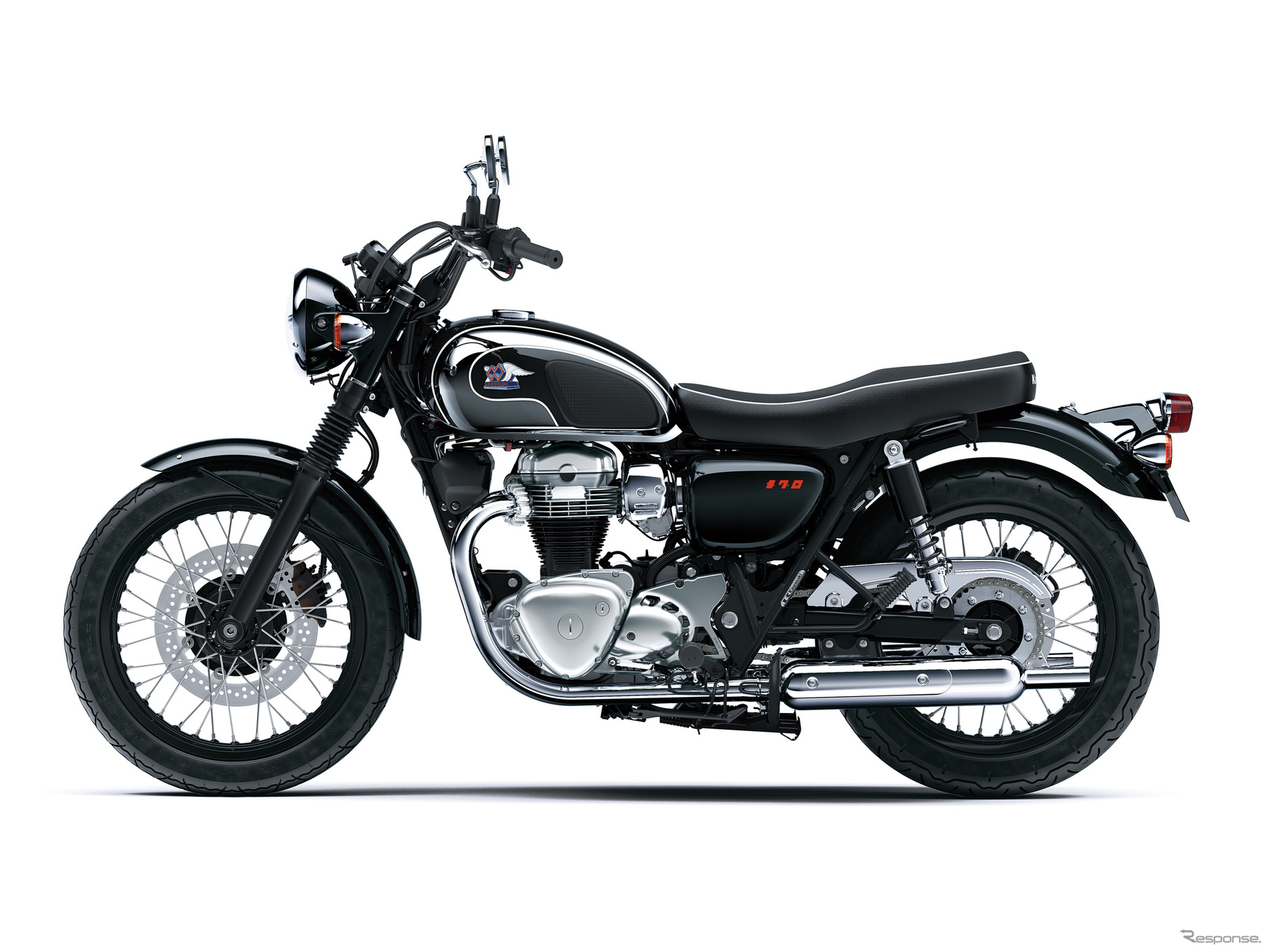 カワサキ メグロK3 2026年モデル（ミラーコートブラック×エボニー）