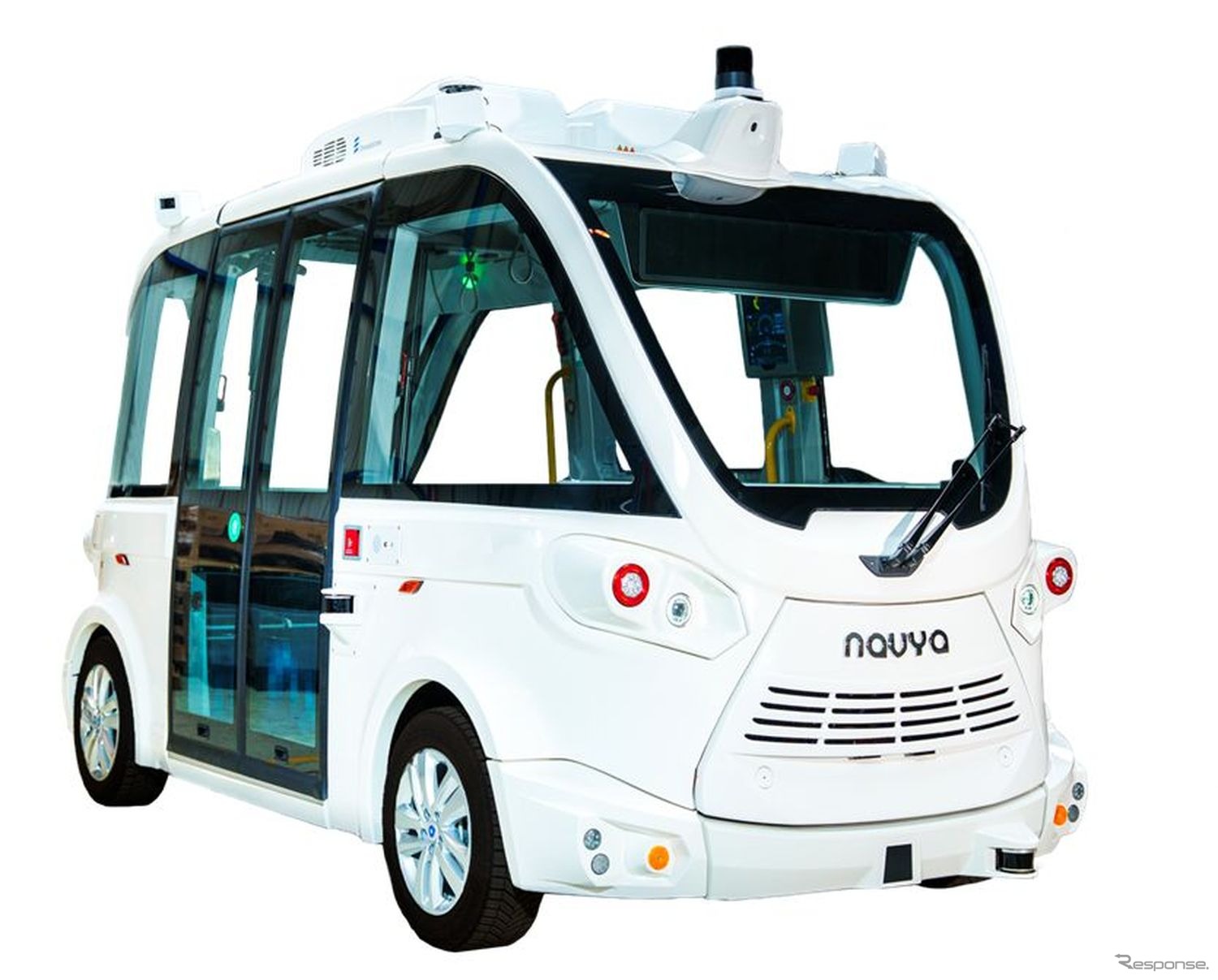 ナヴィア・モビリティ製の新型自動運転EVバス『EVO3（エヴォスリー）』
