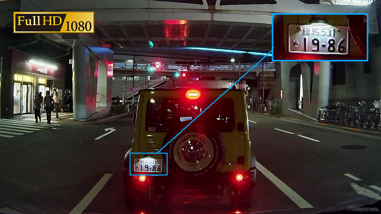 昼夜を問わずクリアな視界と高画質・高感度録画を実現