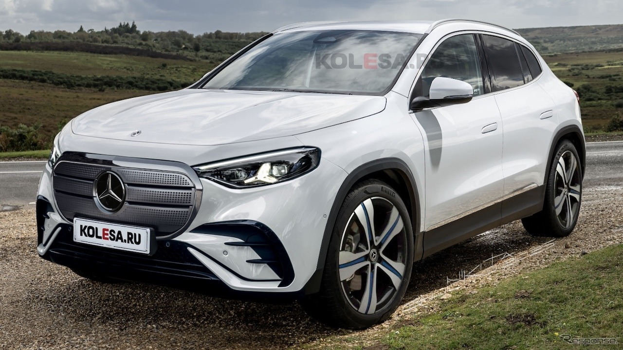 メルセデスベンツ GLA 次世代型の予想CG