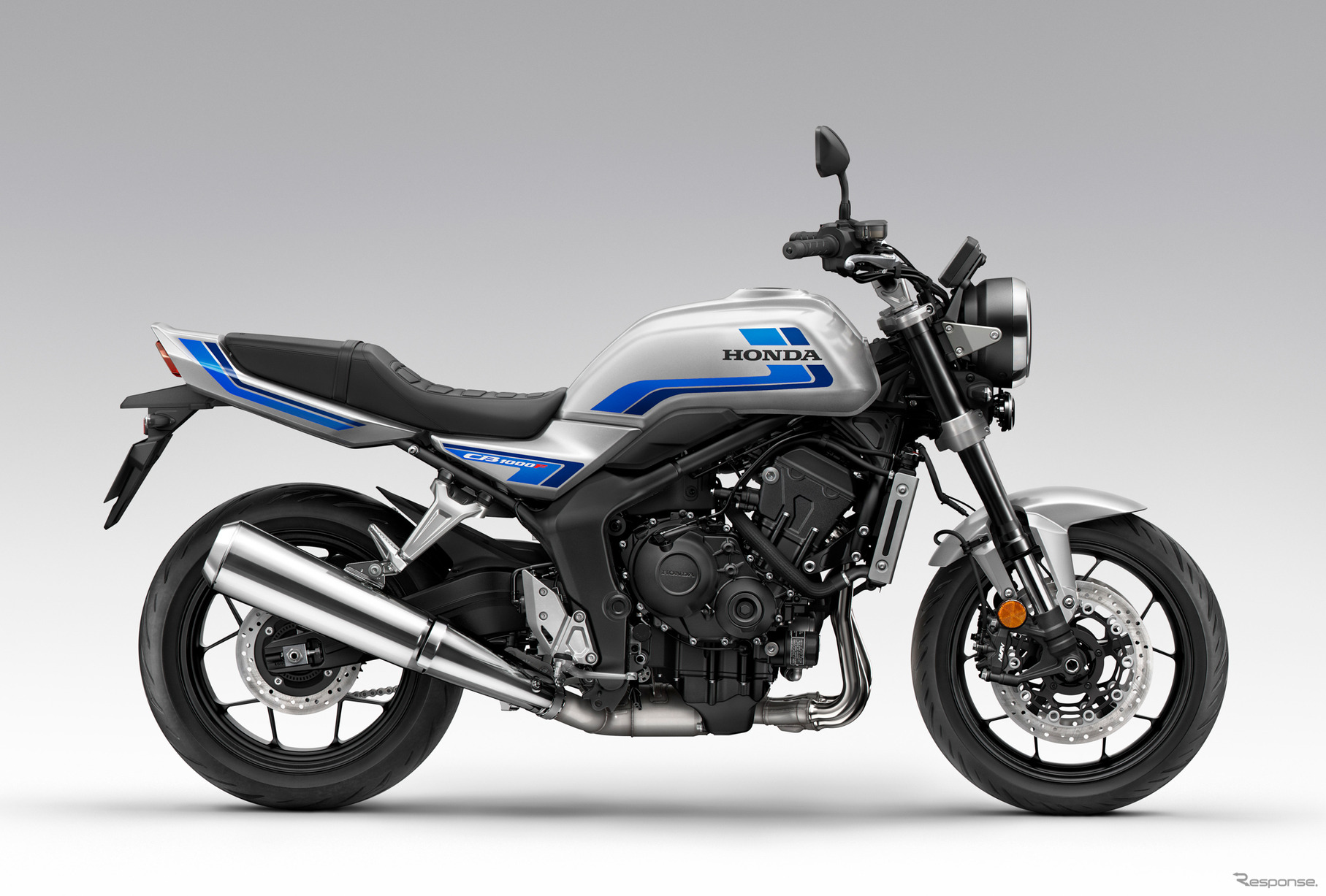 ホンダ CB1000F ウルフシルバーメタリック（ブルーストライプ）