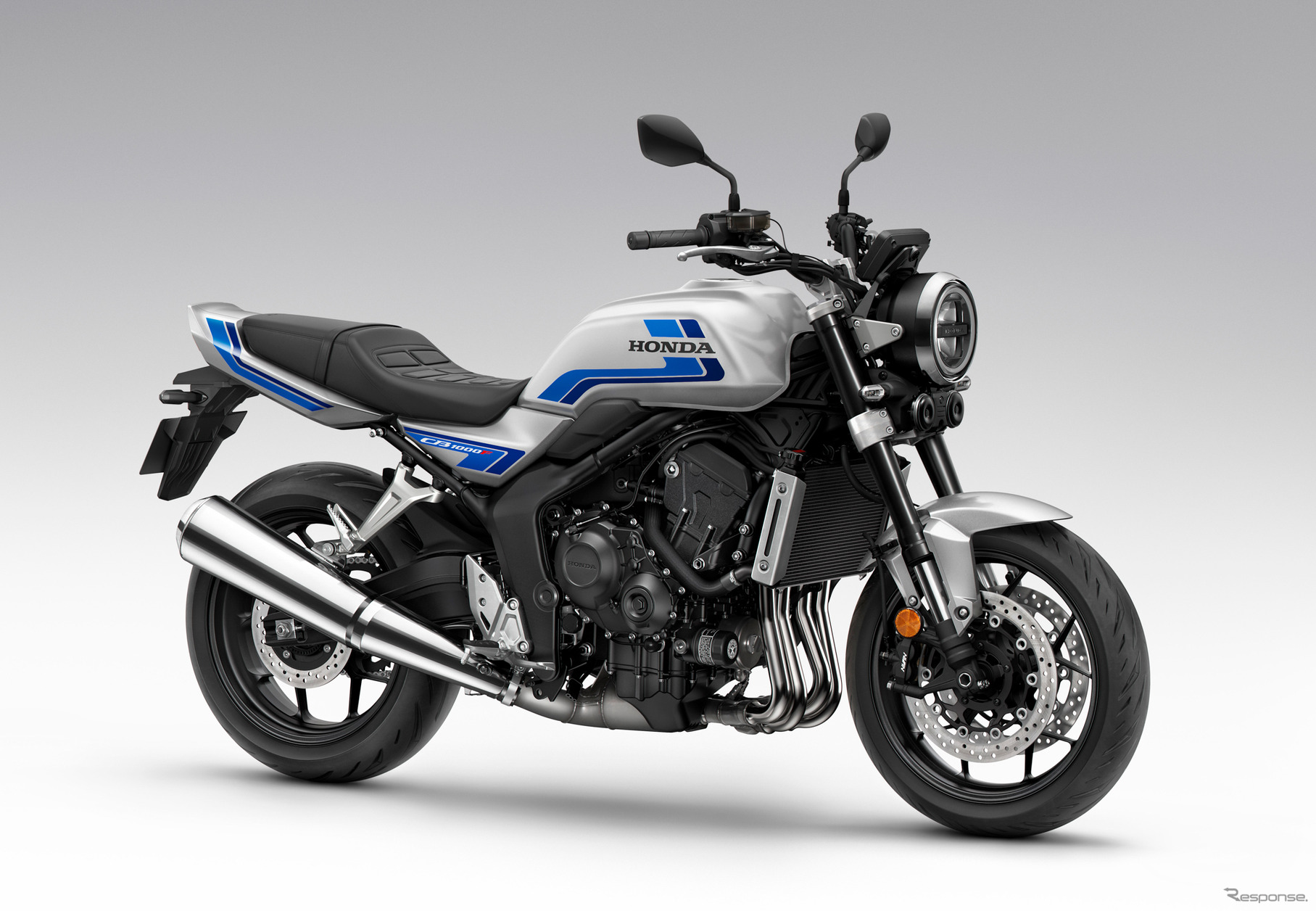 ホンダ CB1000F ウルフシルバーメタリック（ブルーストライプ）